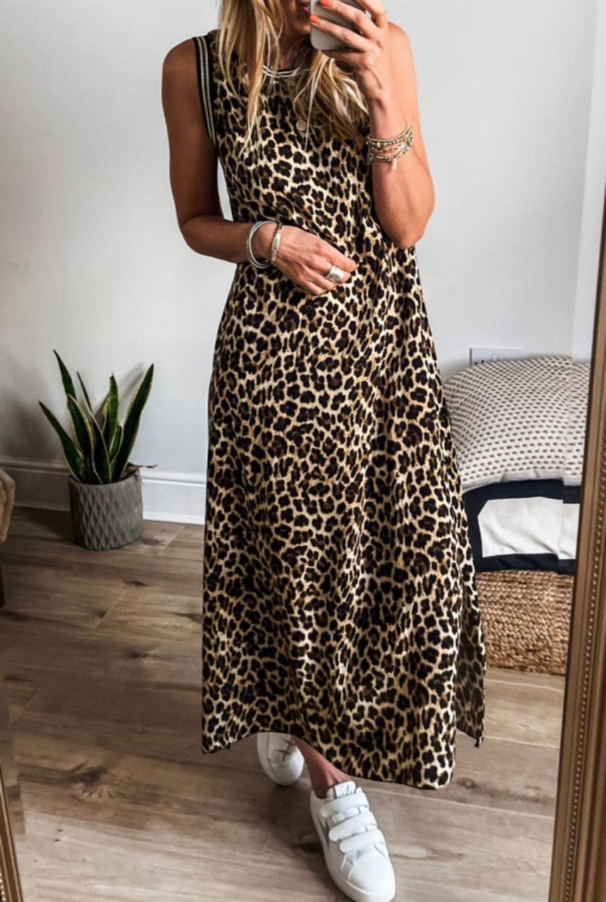 Panthera Midi Dress