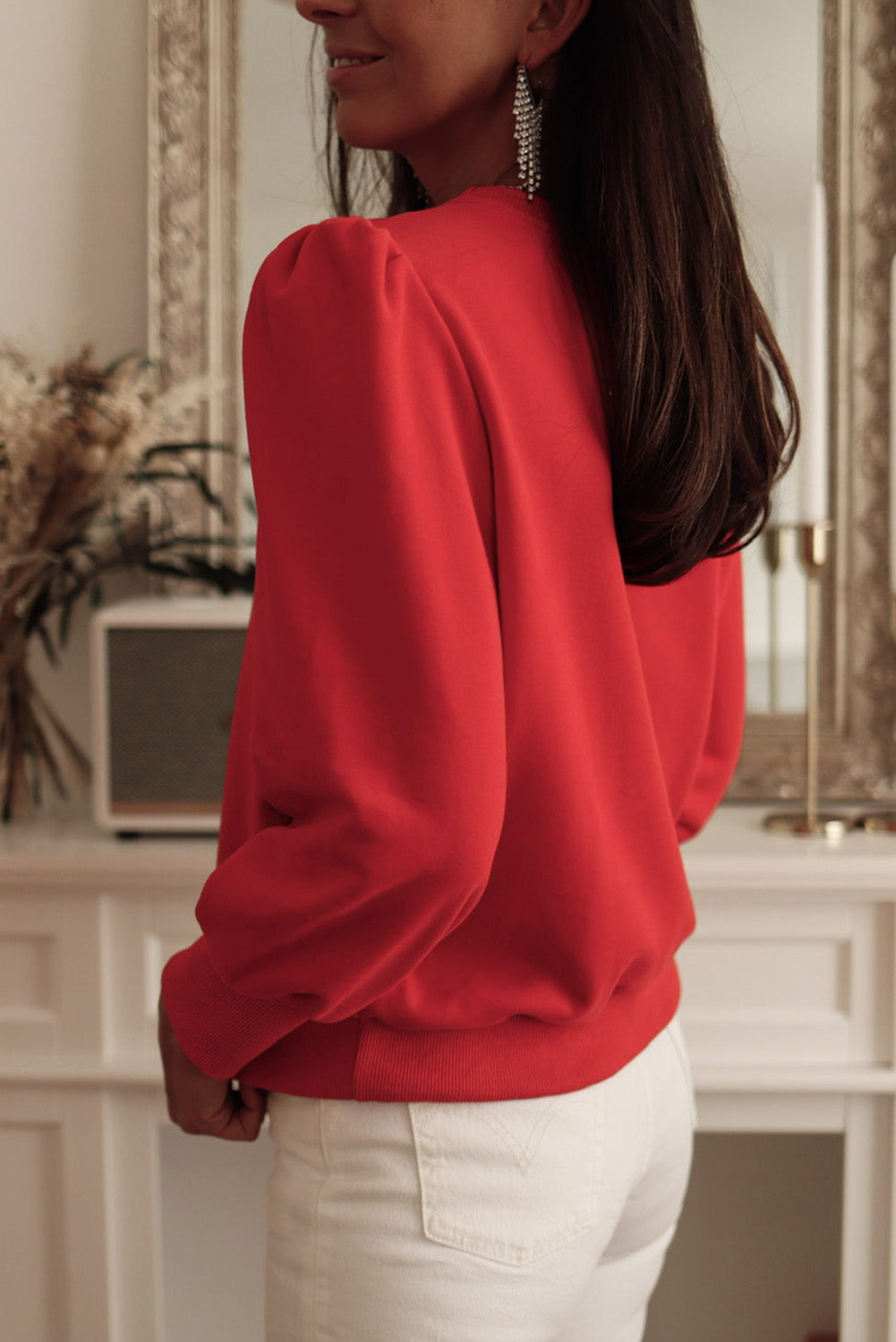 Phoenix Button Tab Sweatshirt