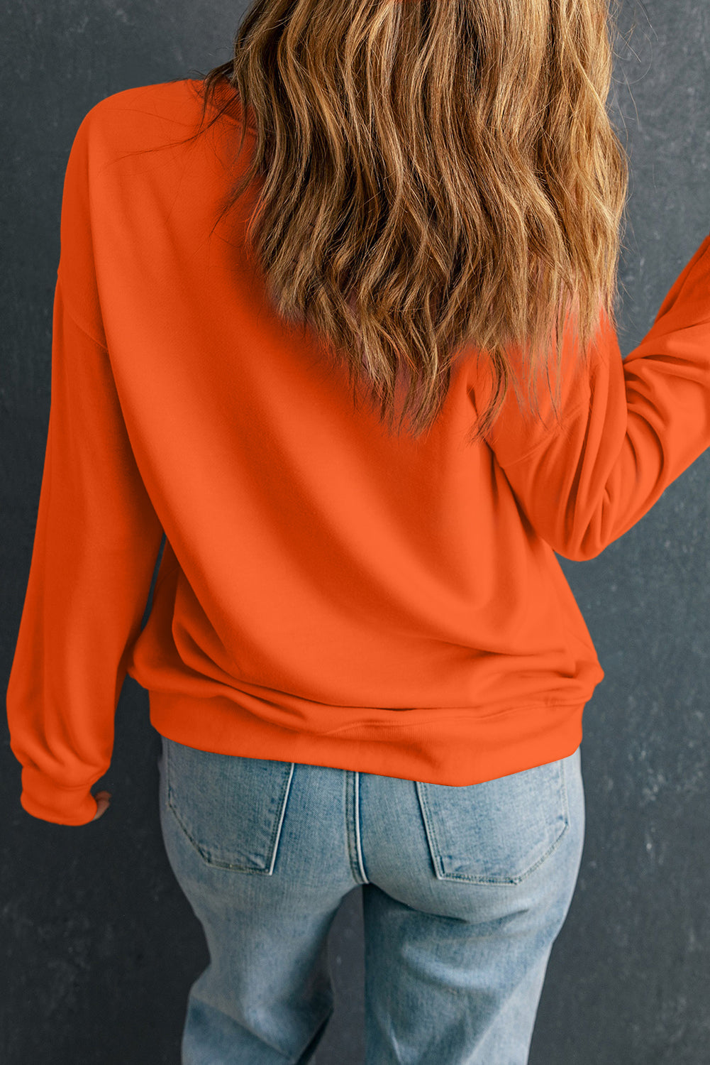 Robin Orange Sweatshirt