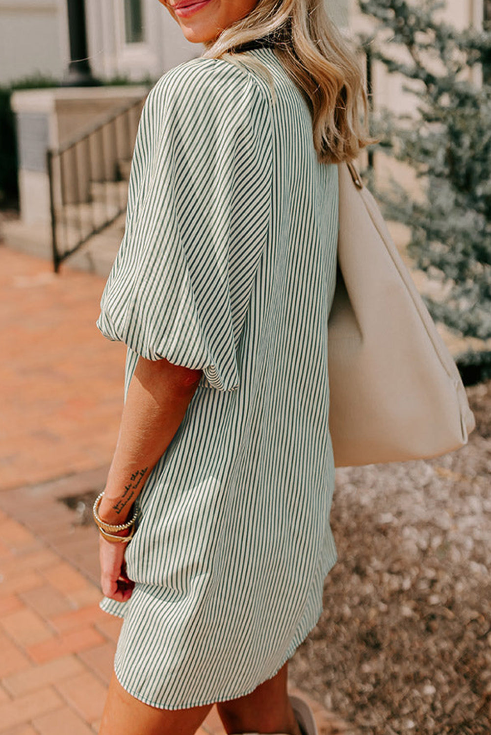 Ditsy Short Dress