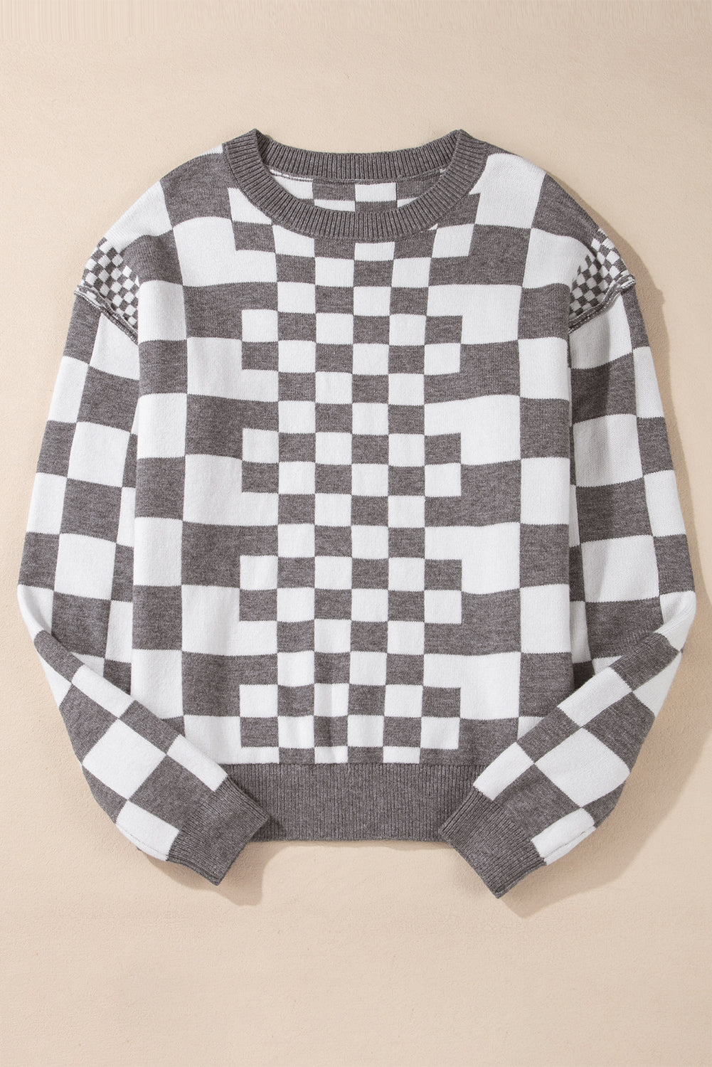 Camila Checkered Sweater