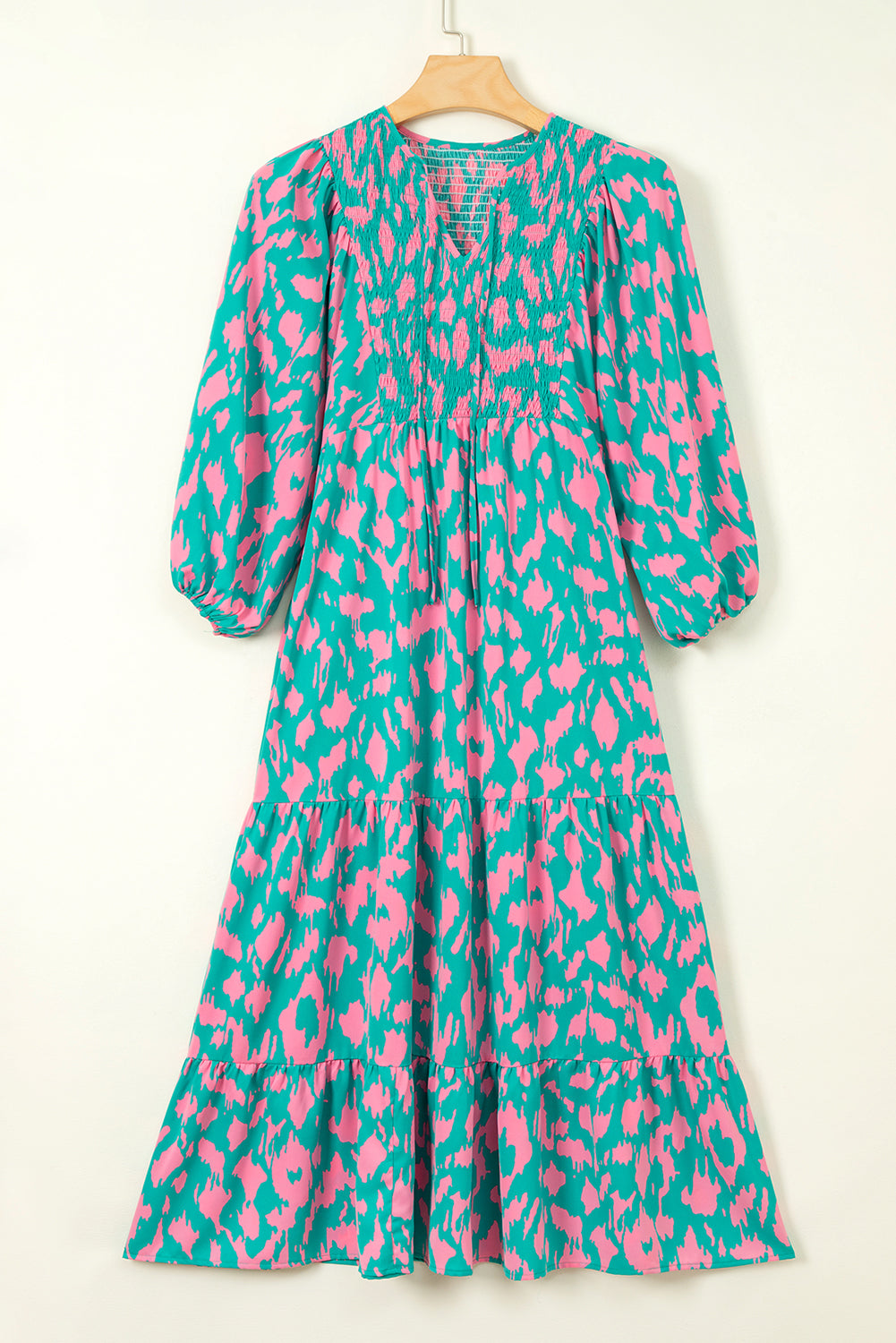 Sophia Abstract Long Dress