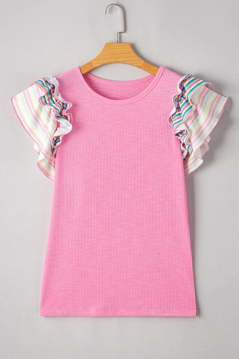 Cherese Flutter Sleeve Top