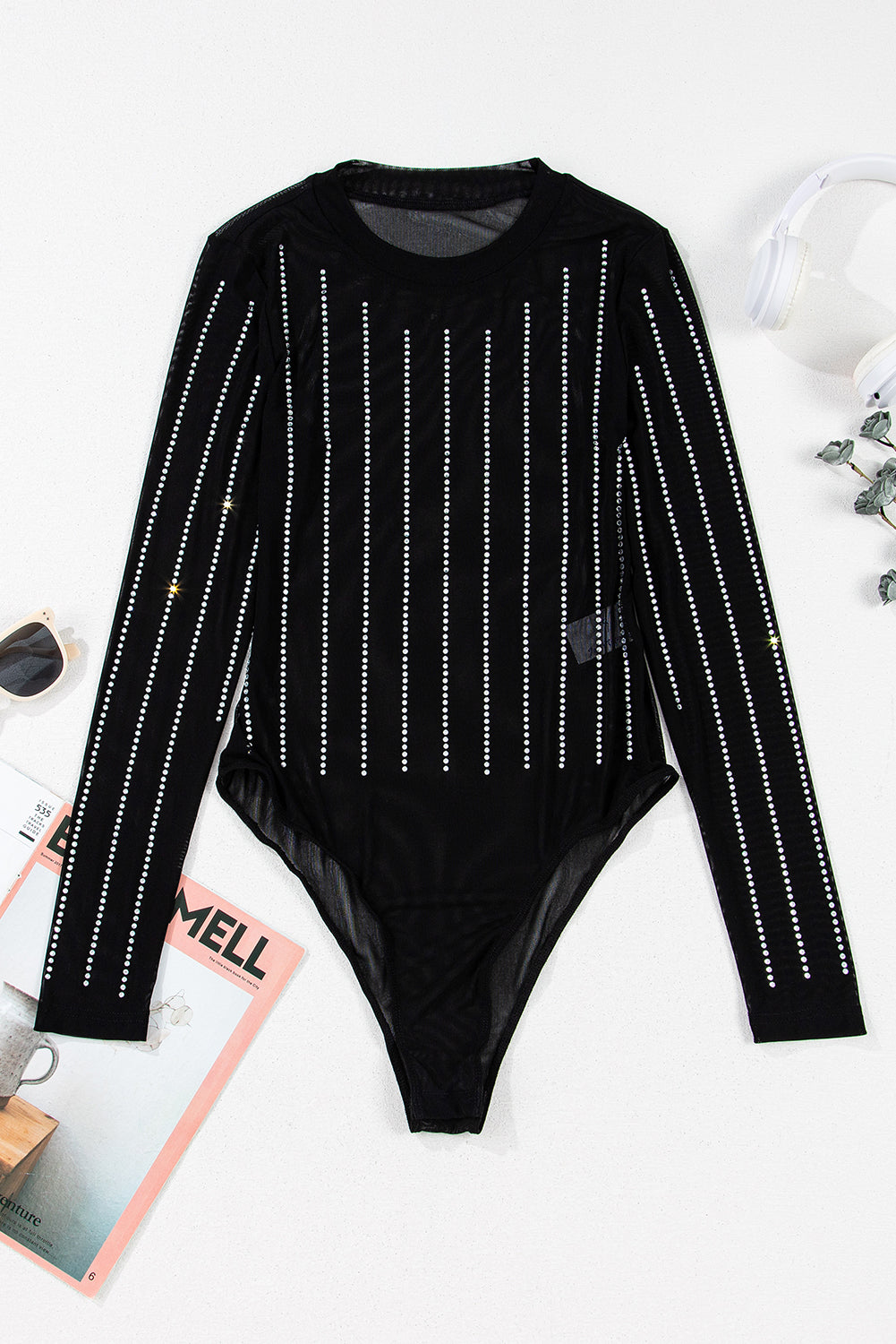 Anastasia Rhinestone Bodysuit