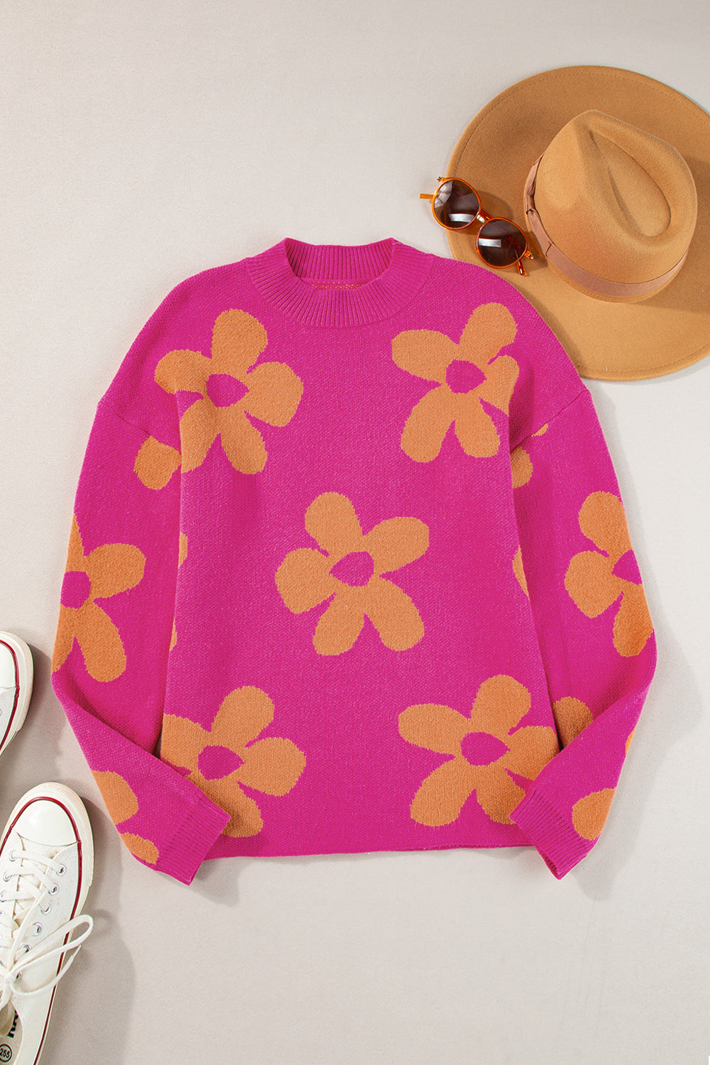 California Flower Sweater