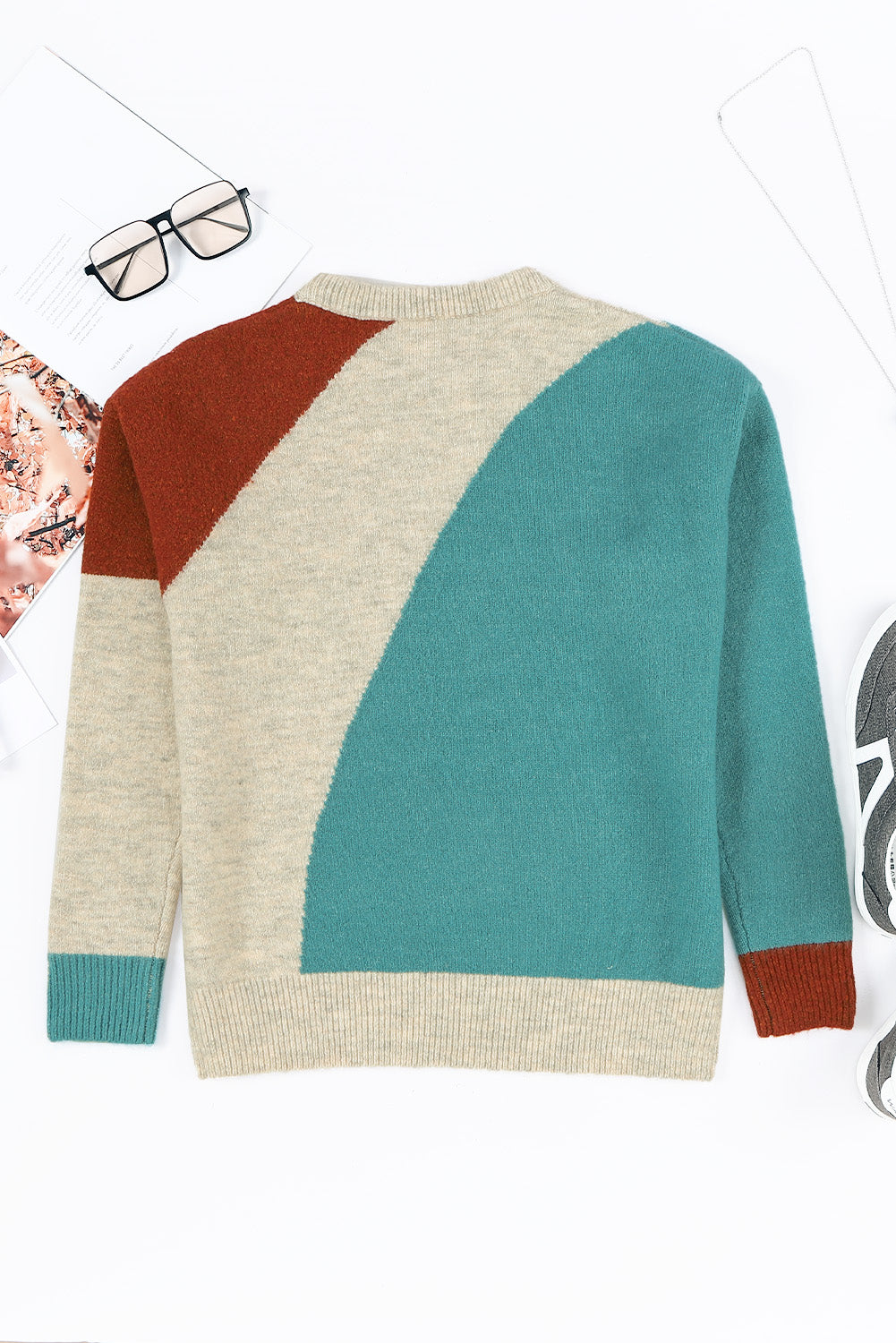 Sarabi Ribbed Trim Sweater