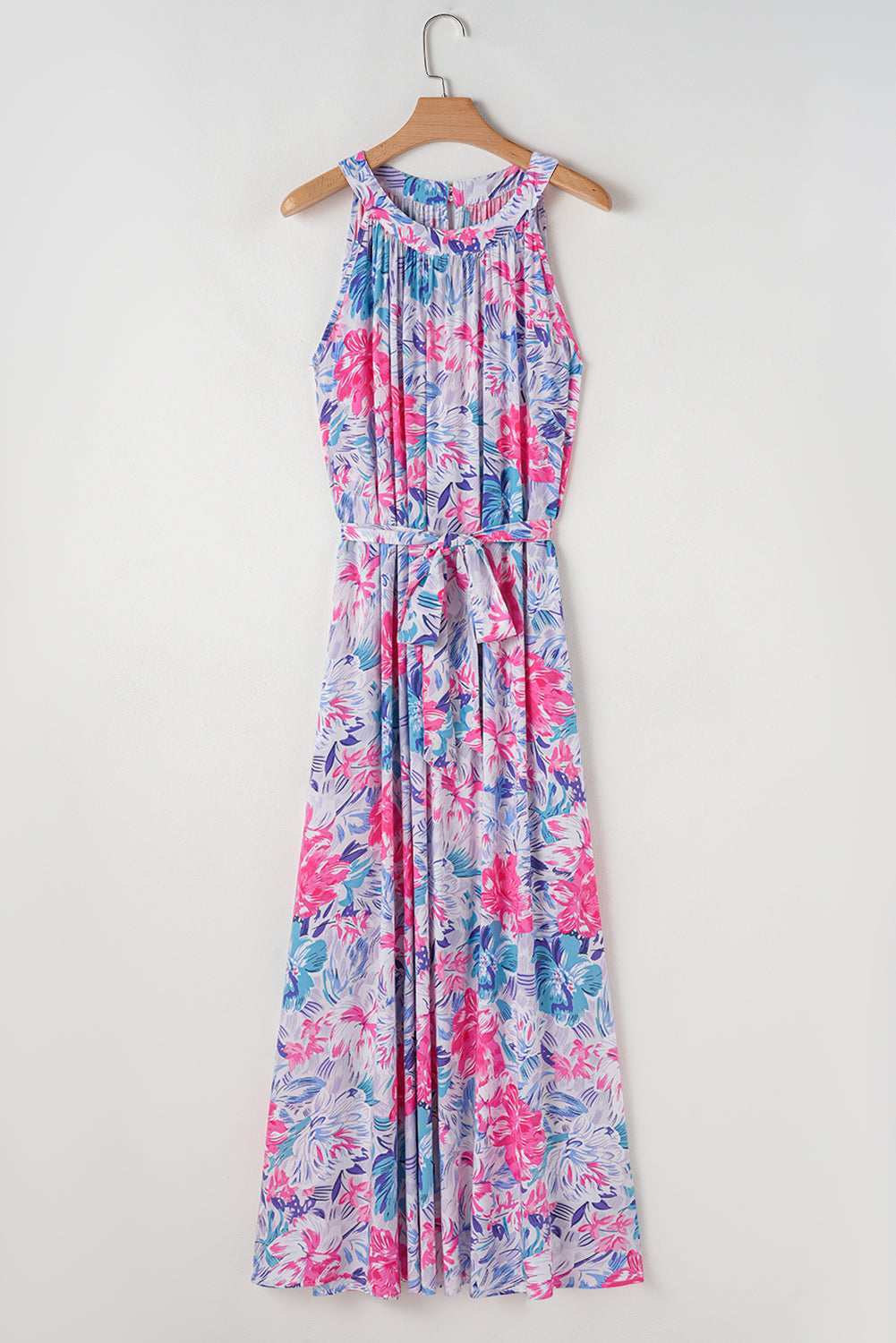 Cassia Floral Printed Long Dress