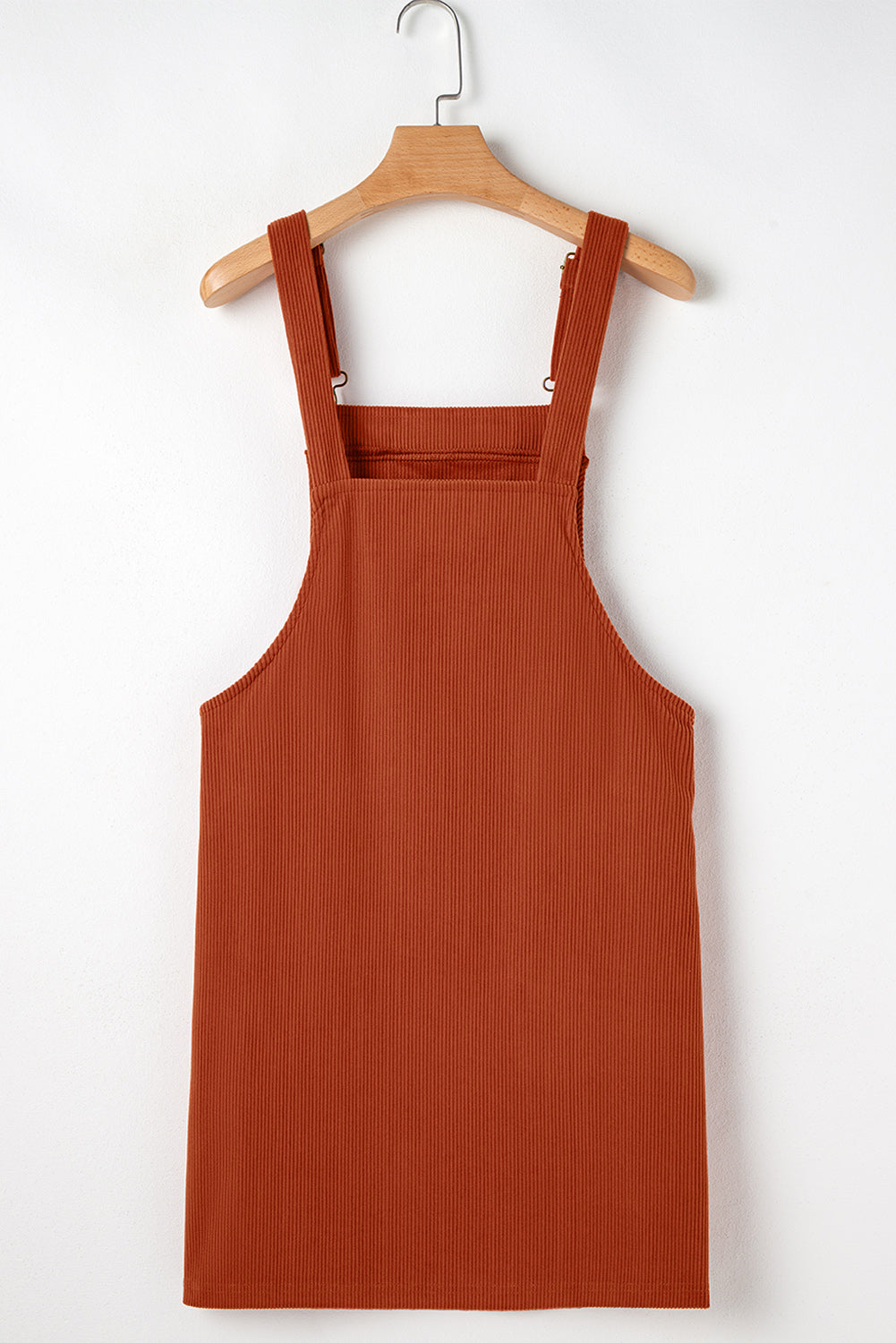 Isabella Cinnamon Corduroy Overall Dress