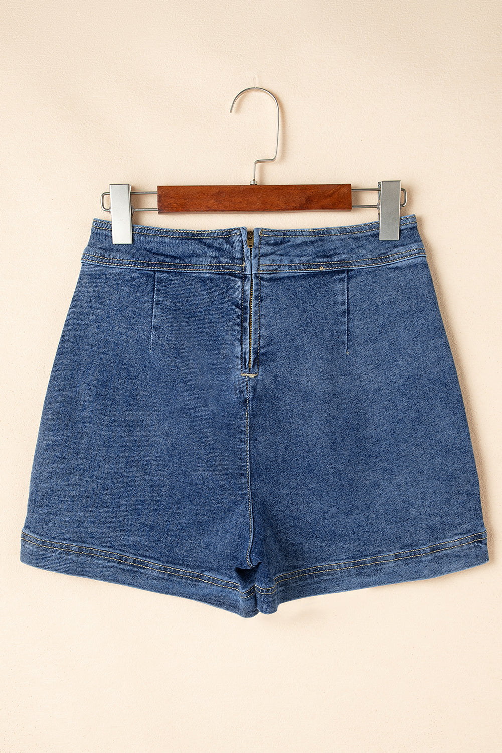 Gwynne Wrapped Denim Shorts