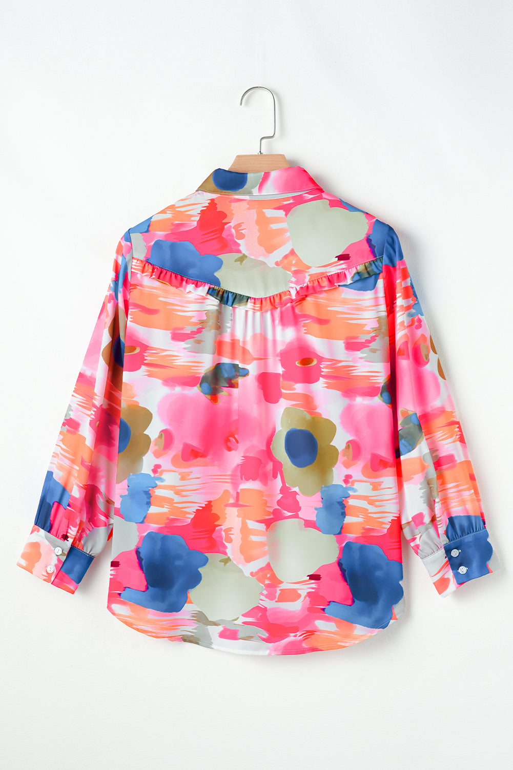 Penny Abstract Long Sleeve Shirt