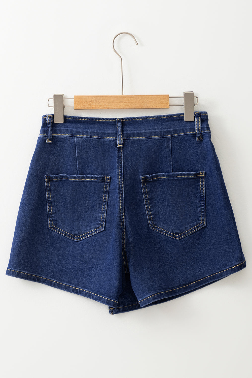 Sherah Wrapped Denim Shorts