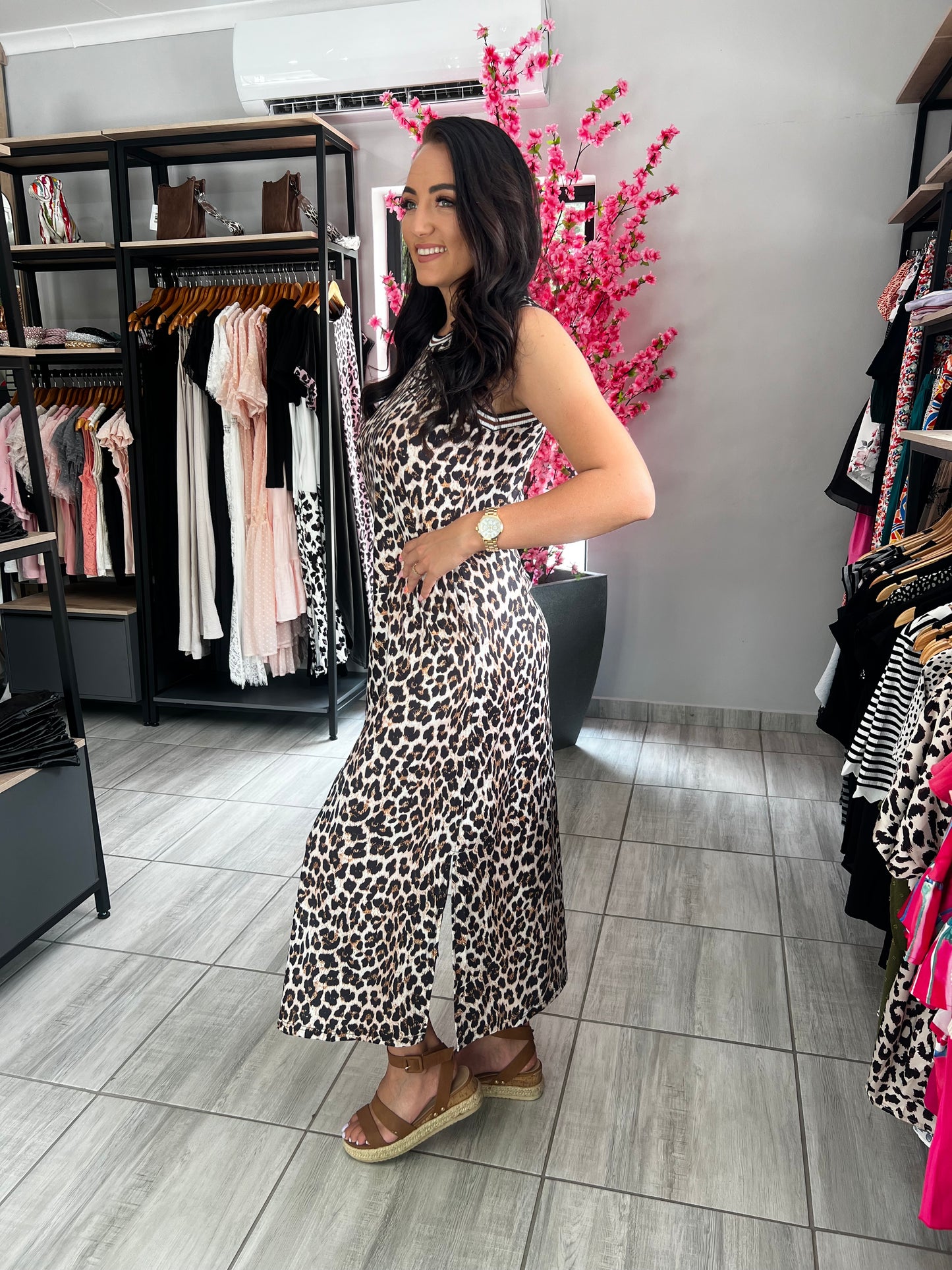 Panthera Midi Dress
