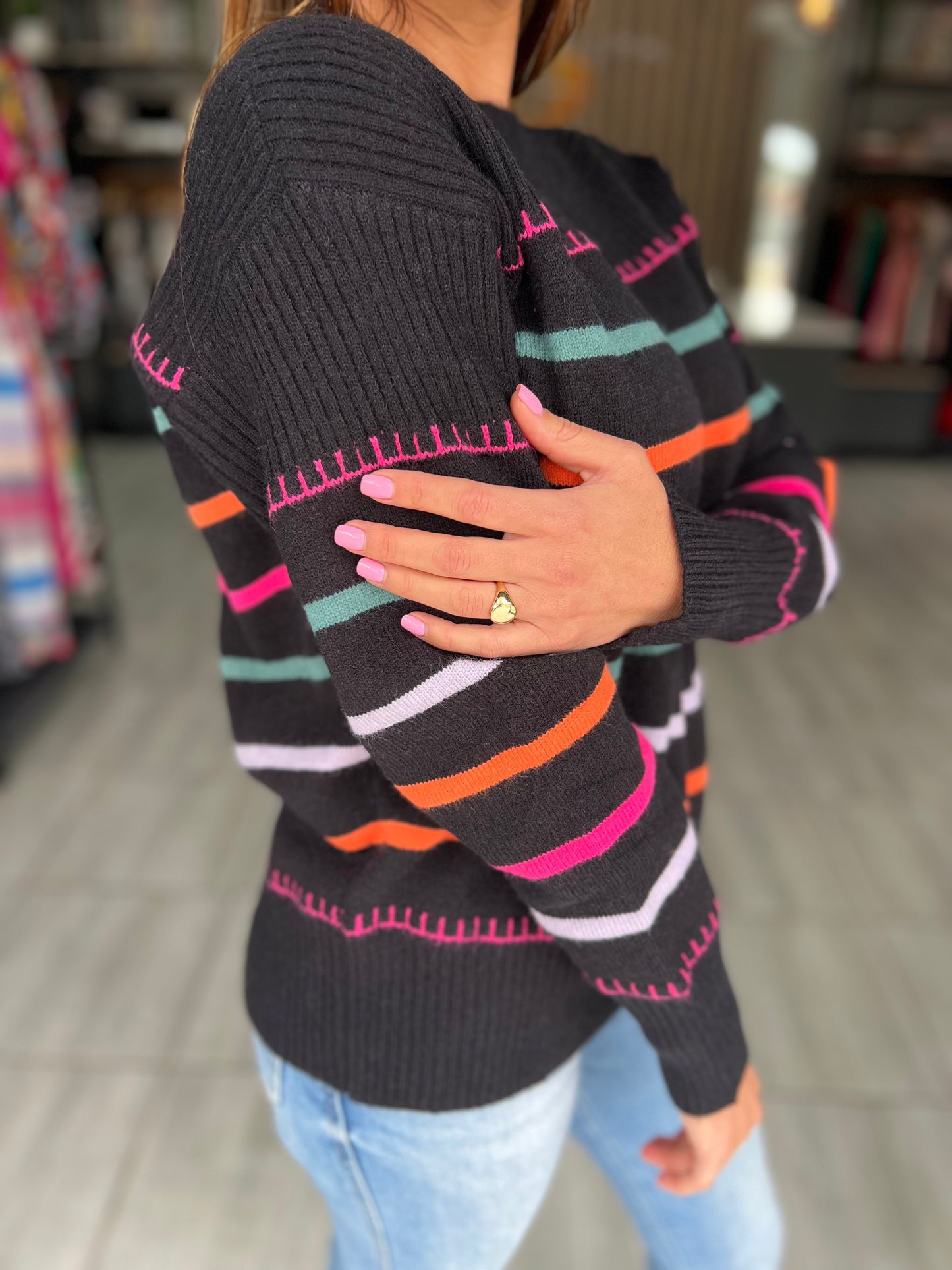 Paloma Striped Sweater