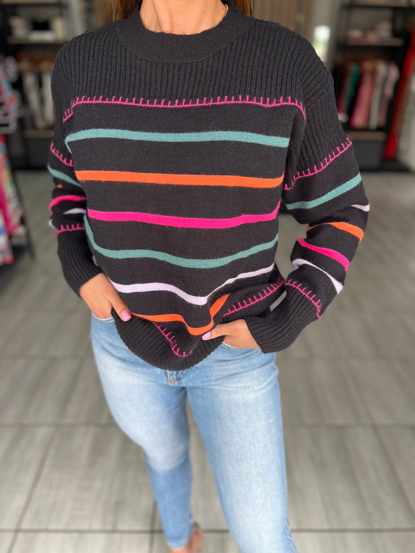 Paloma Striped Sweater