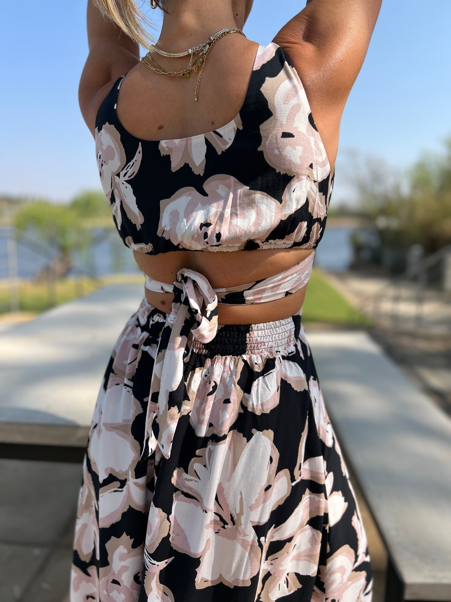 Electra Cutout Midi Dress
