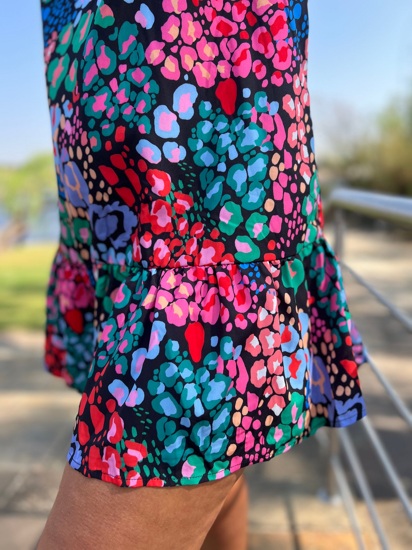Aqua Short Dress