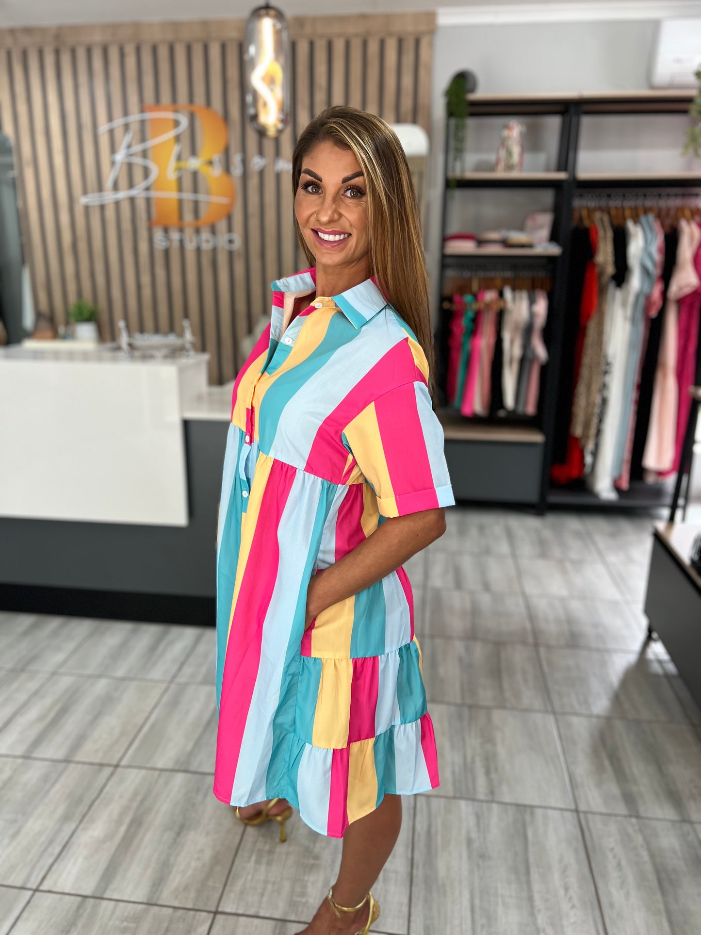 Fiesta Short Dress