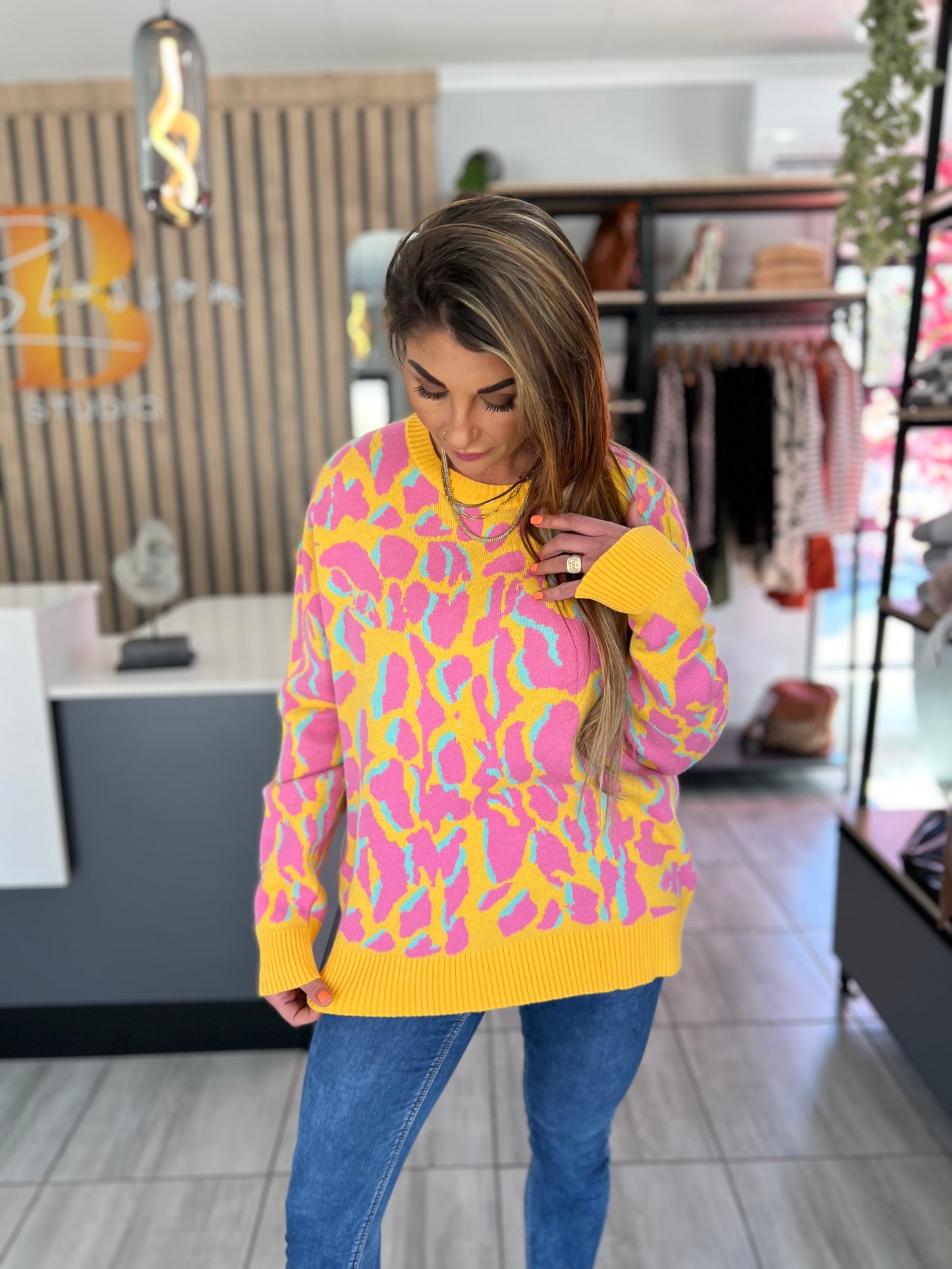 Freya Congo Pink Sweater