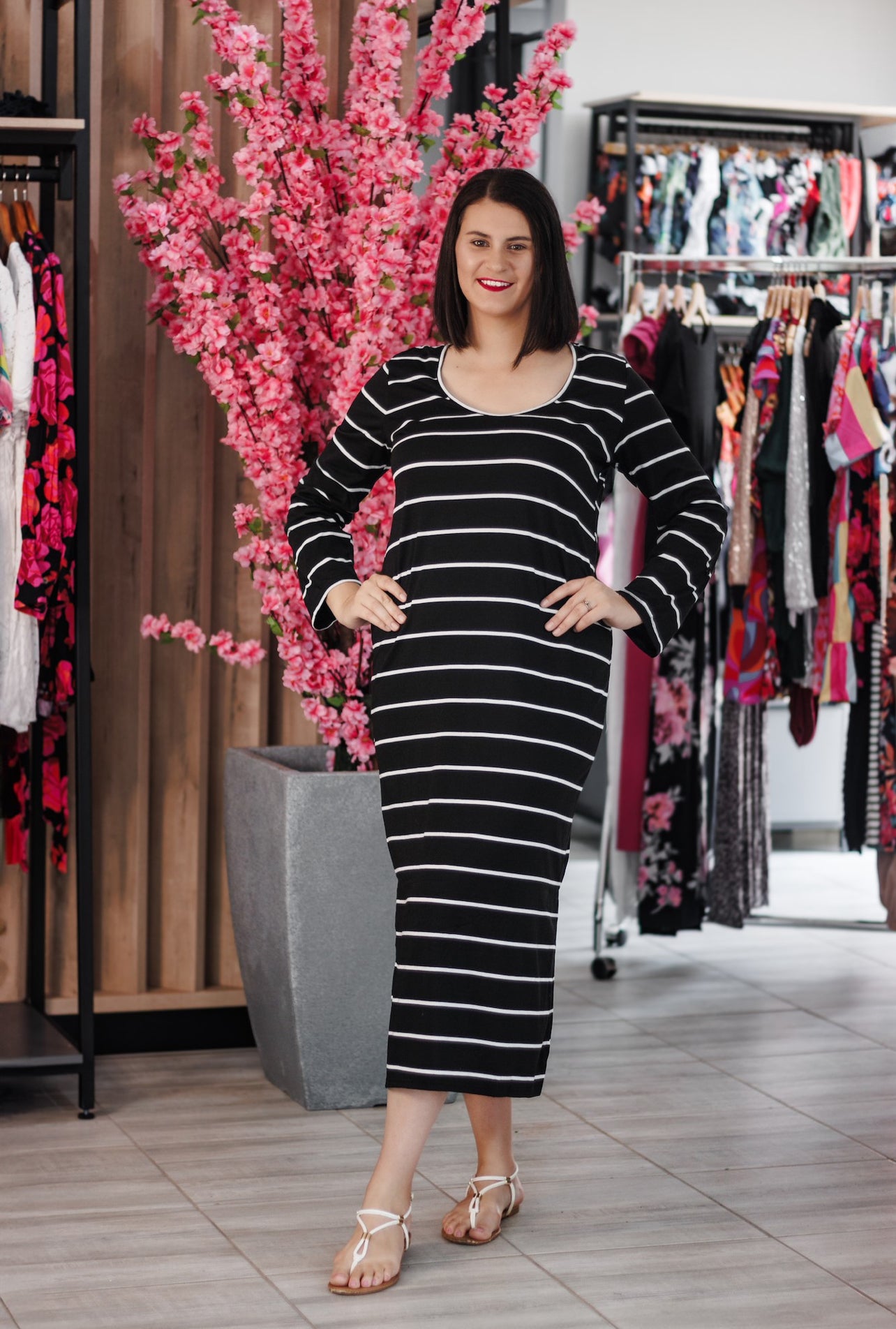 Polly Casual Midi Dress