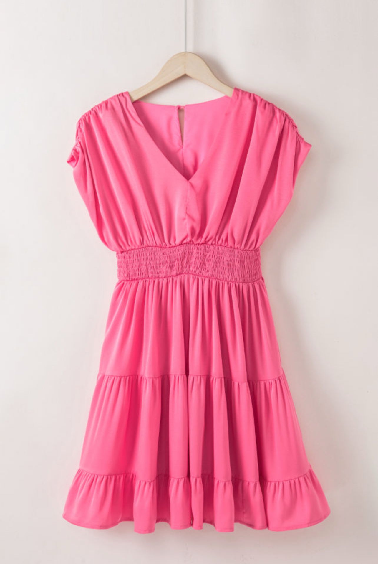 Strawberry Pink Short Dress