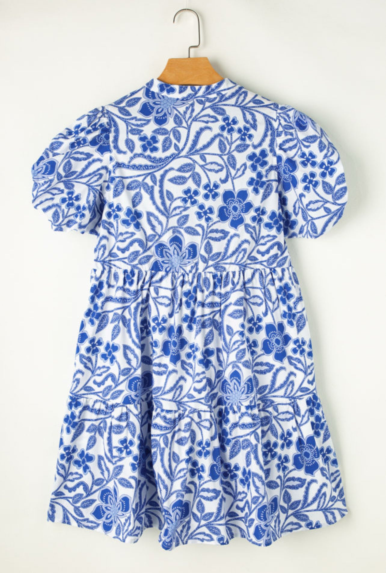 Blue Iris Short Dress