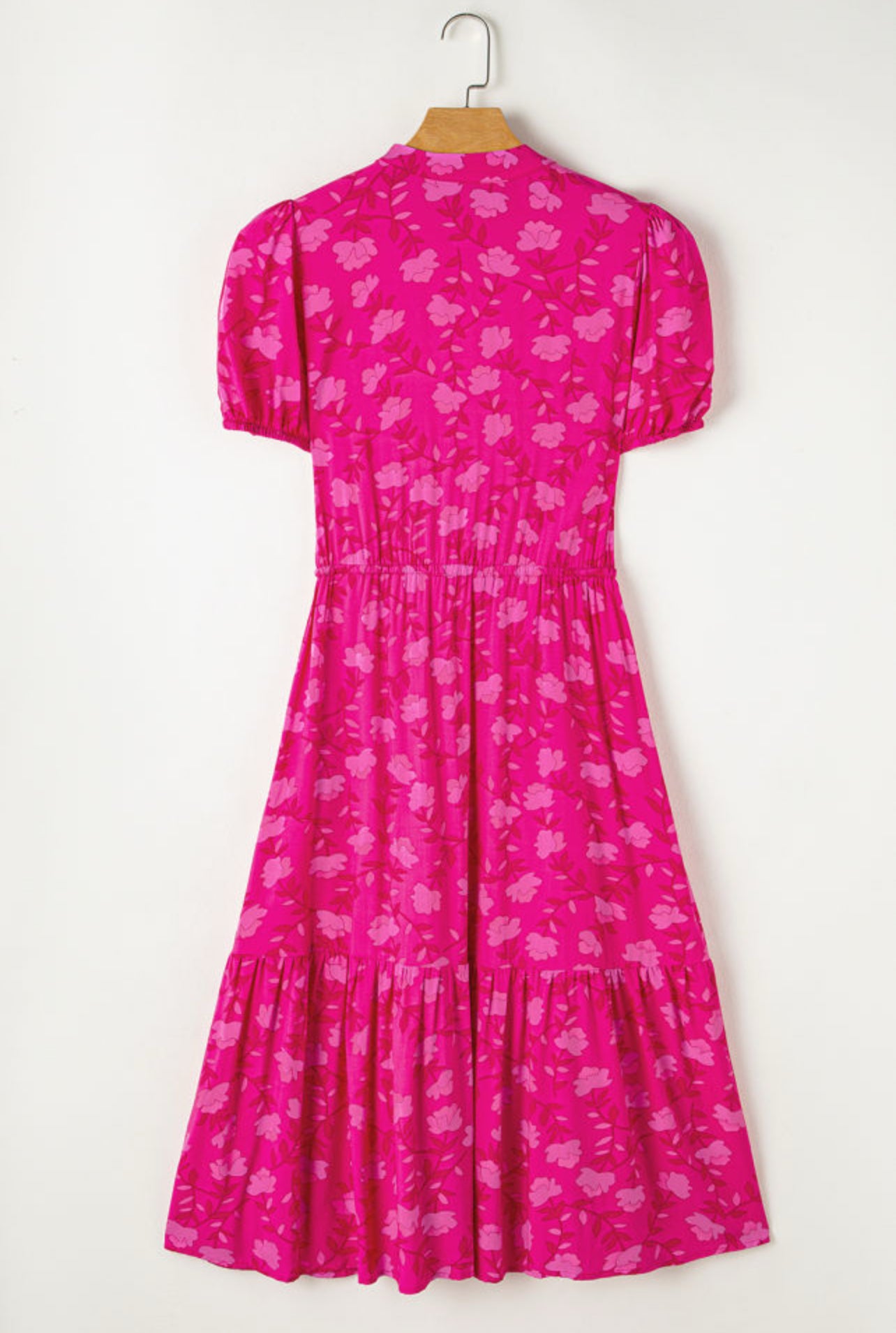 Cherry Blossom Pink Midi Dress