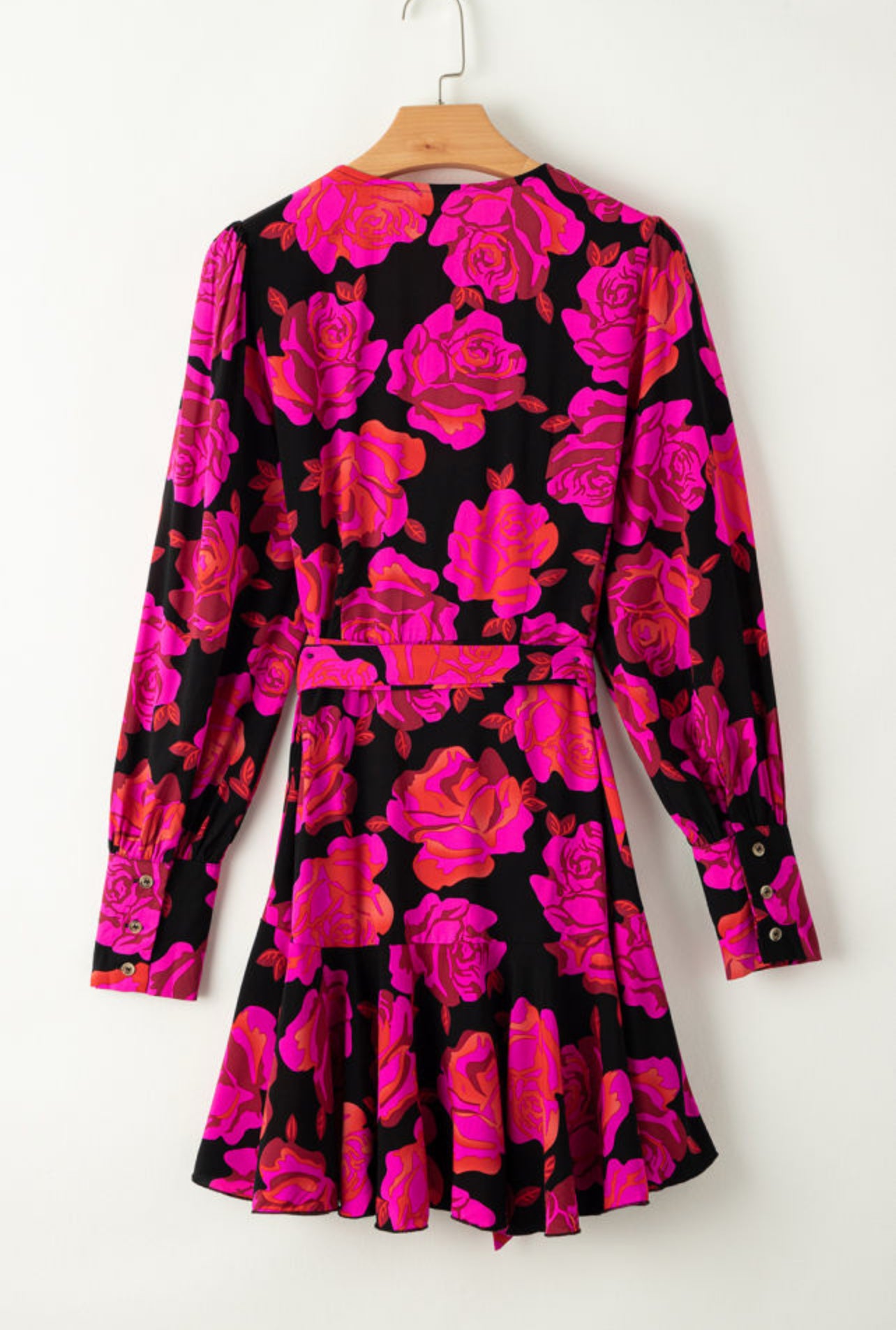 Five O'Clock Floral Print Short Dress