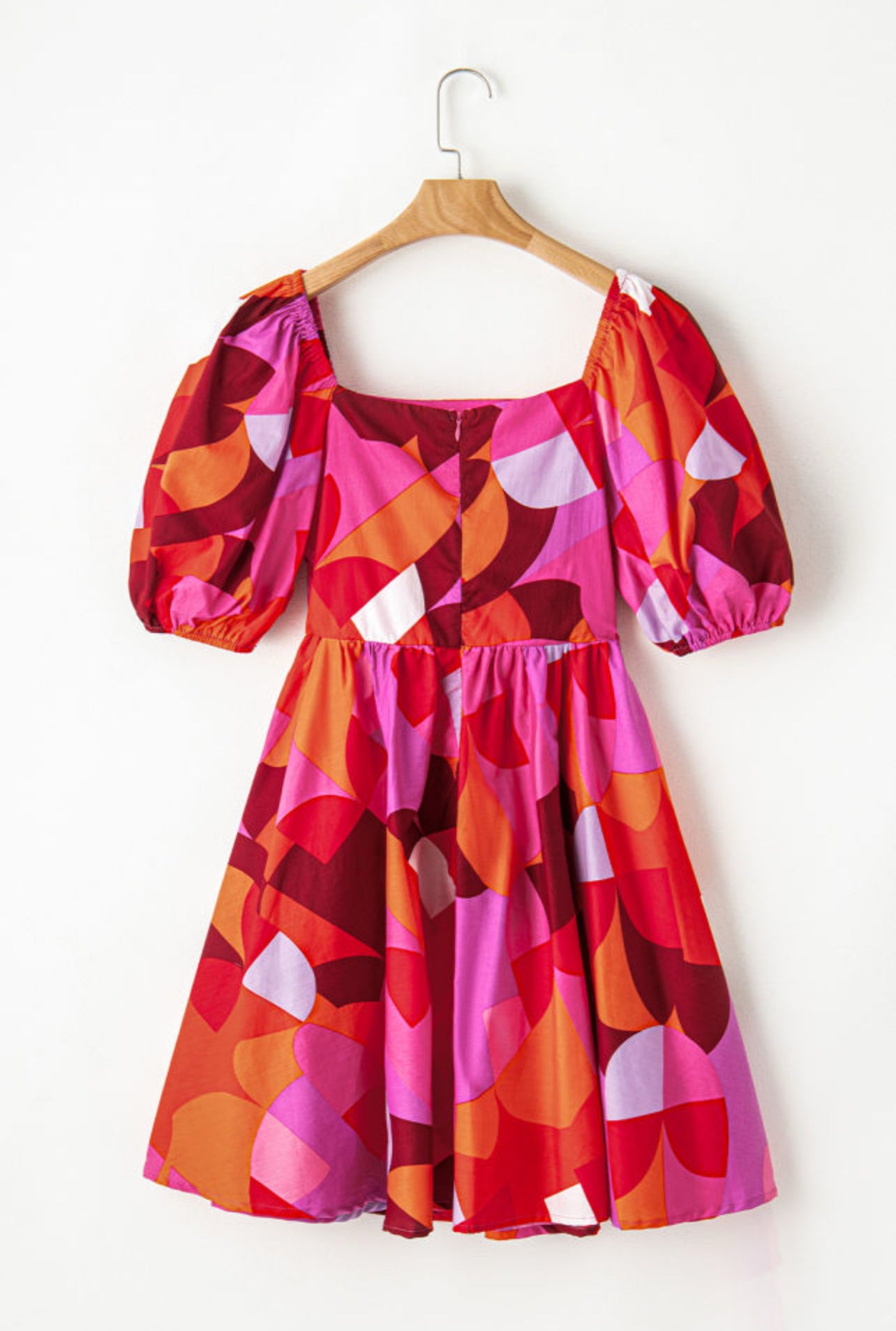 Ivy Puff Sleeve Short Dress
