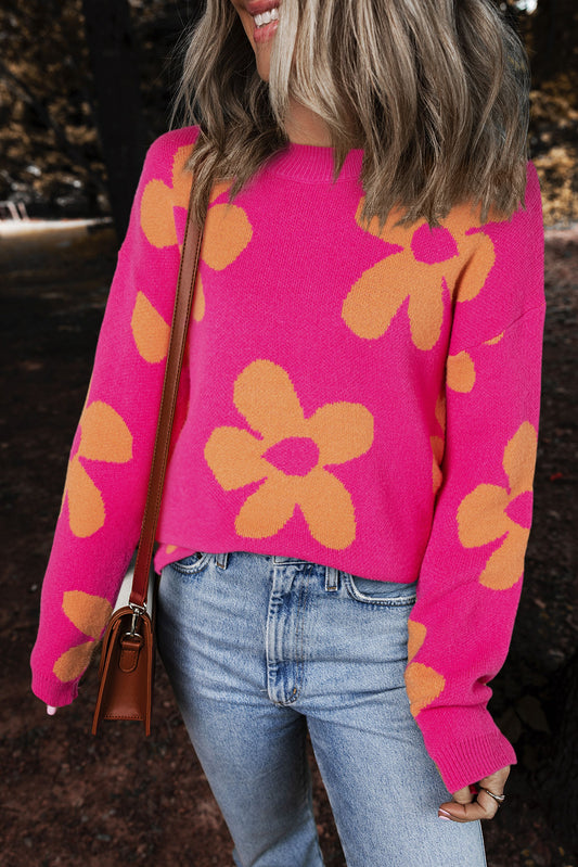 California Flower Sweater