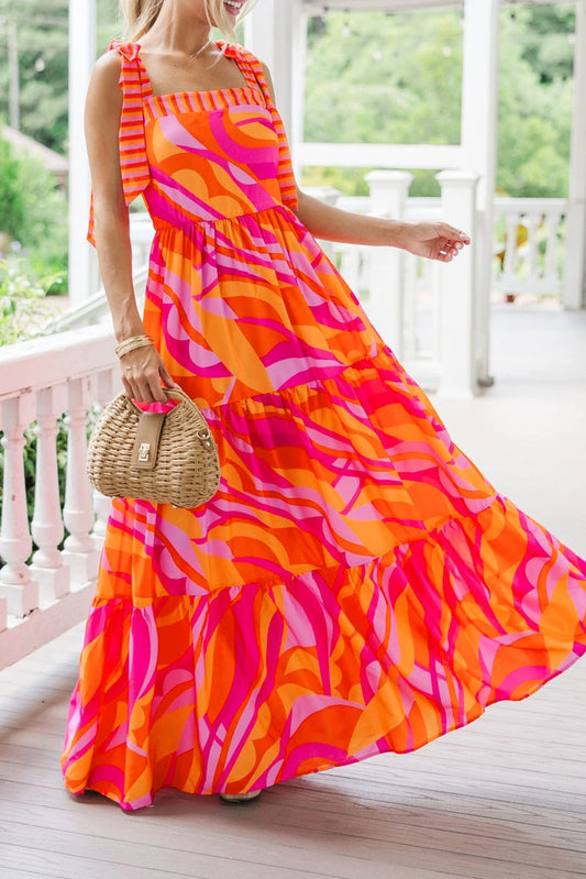 Giselle High Waist Maxi Dress