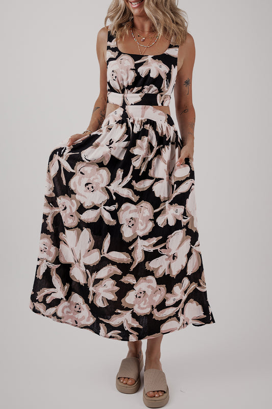 Electra Cutout Midi Dress