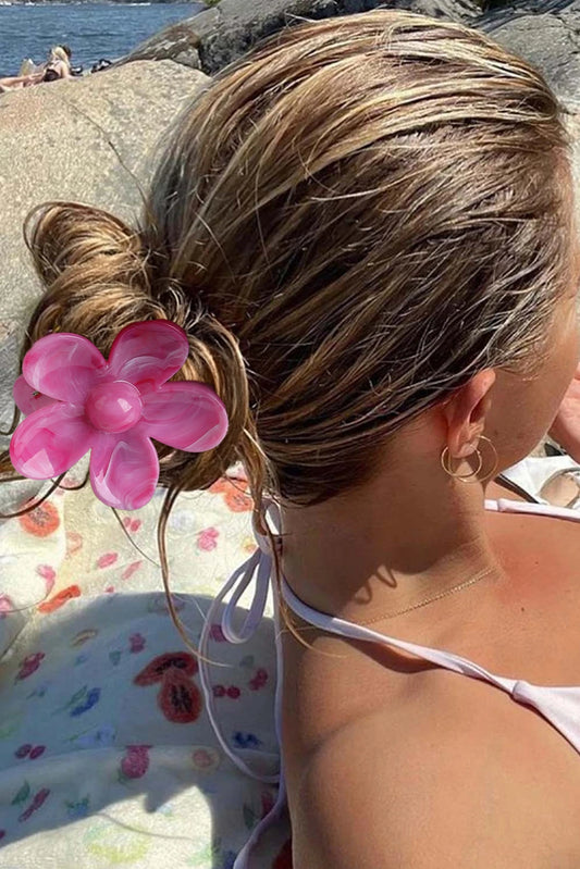 Delilah Pink Hair Claw Clip
