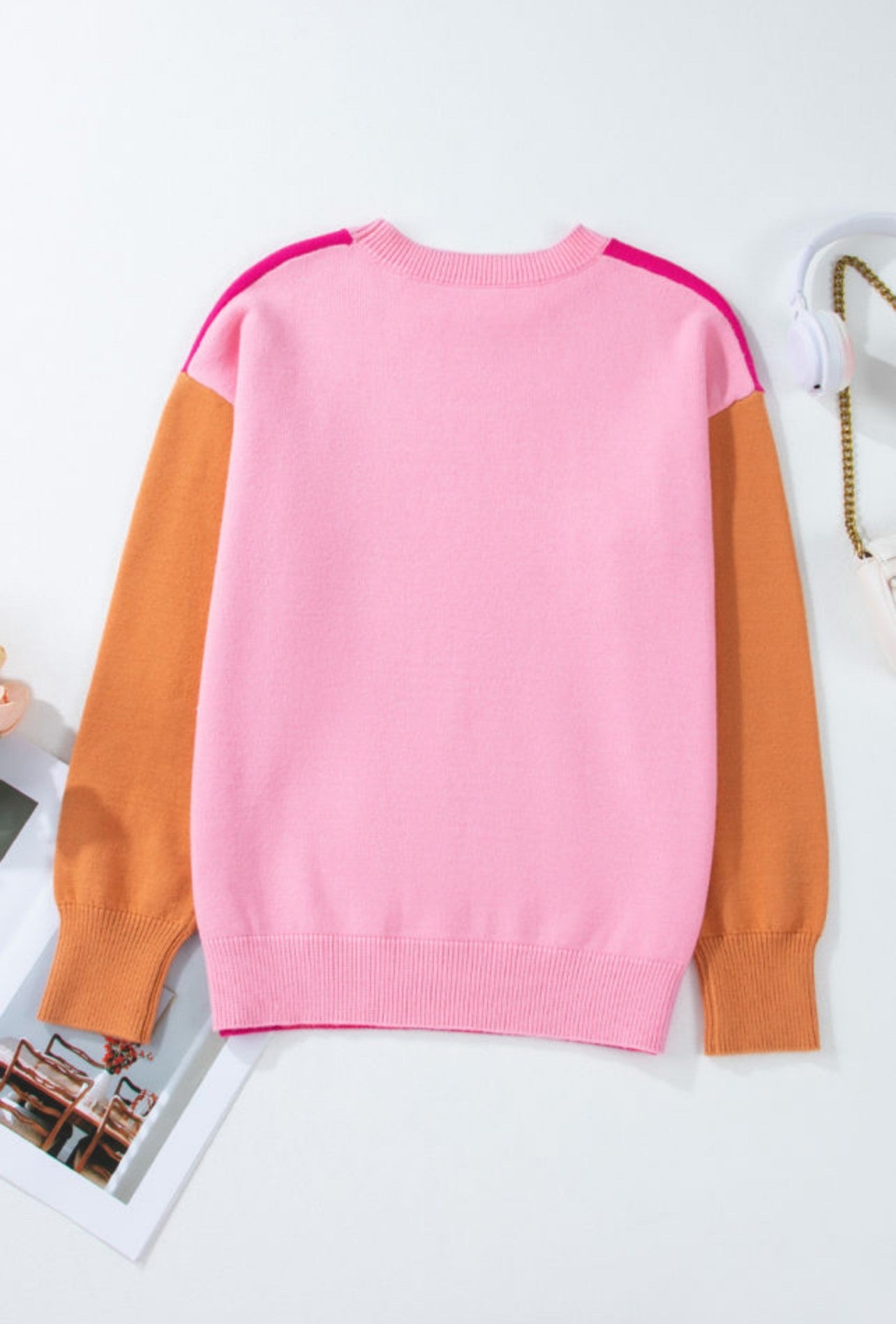 Serenity Three-tone Sweater