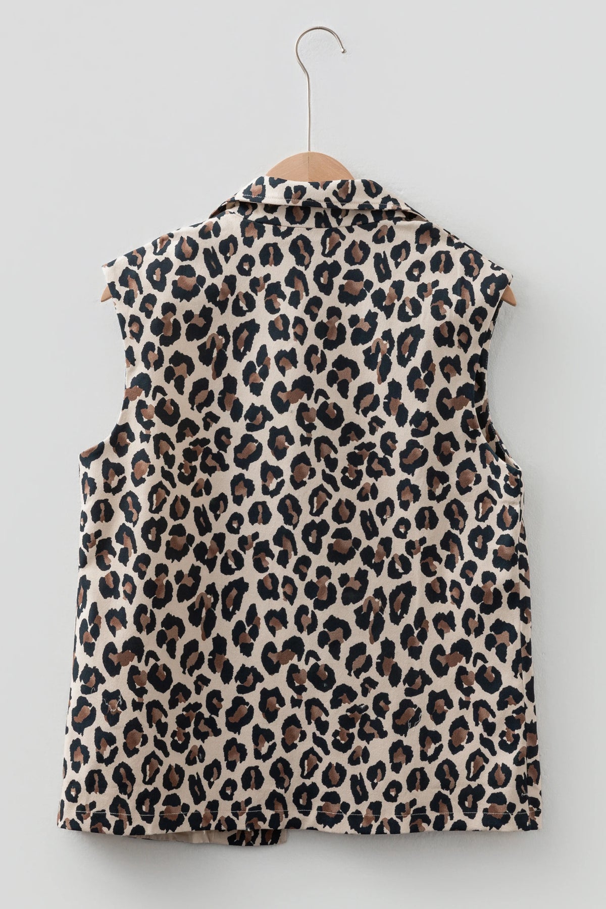 Weekend Wanderer Brown Leopard Vest