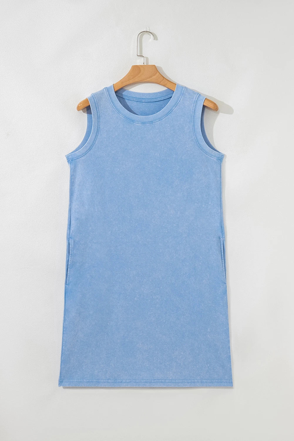 Harbour Blue Wash Tank Pocketed Short Dress