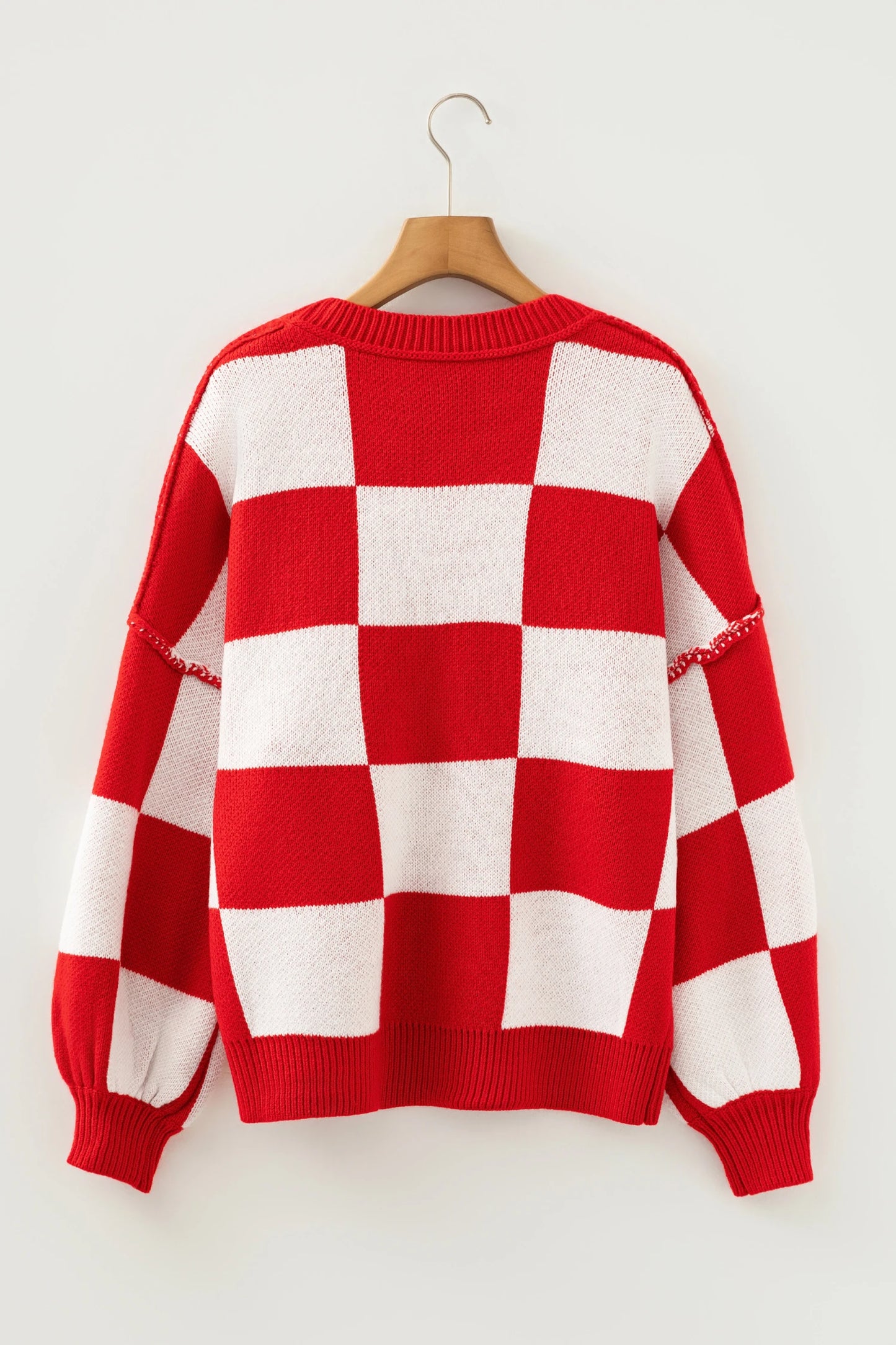 Juniper Red Bishop Sleeve Sweater