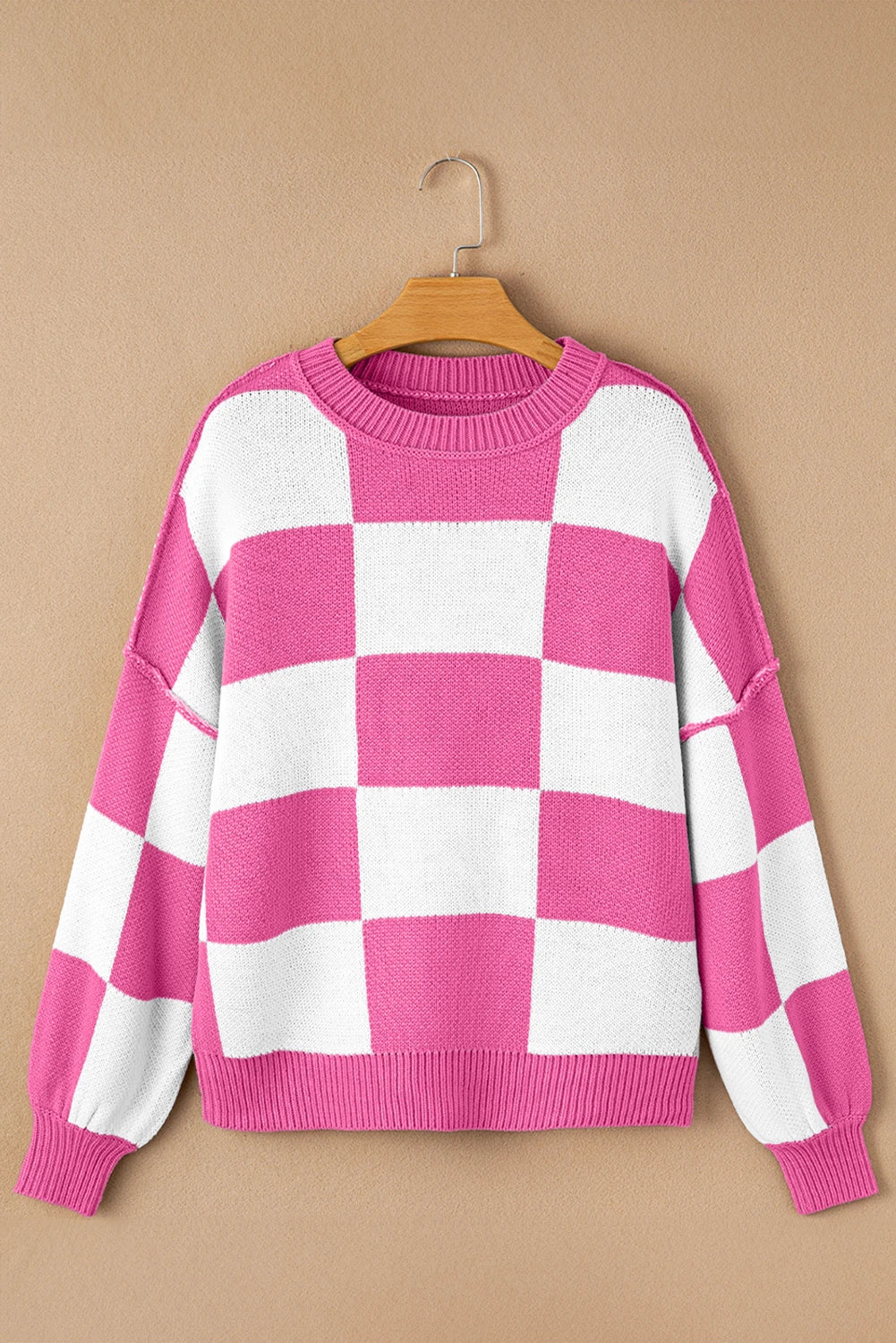 Juniper Pink Bishop Sleeve Sweater