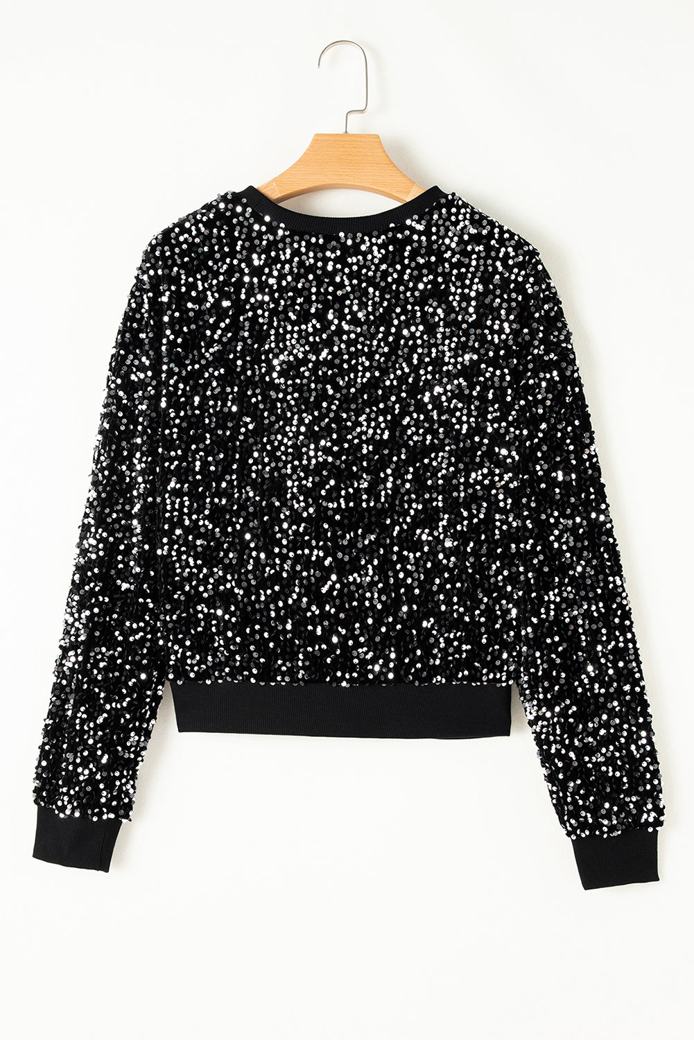 Kamila Sequined Long Sleeve Top