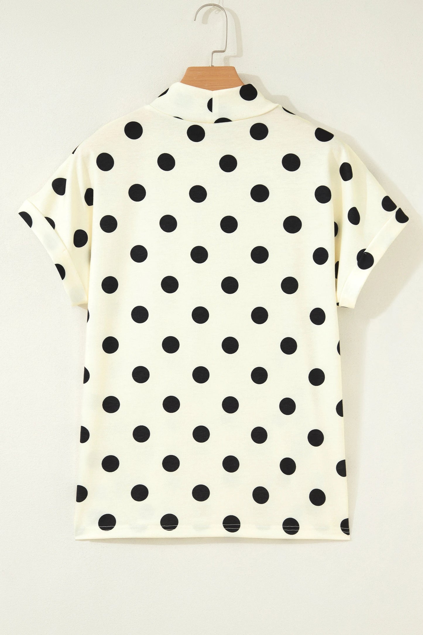 Colette Polka Dot High Neck Top