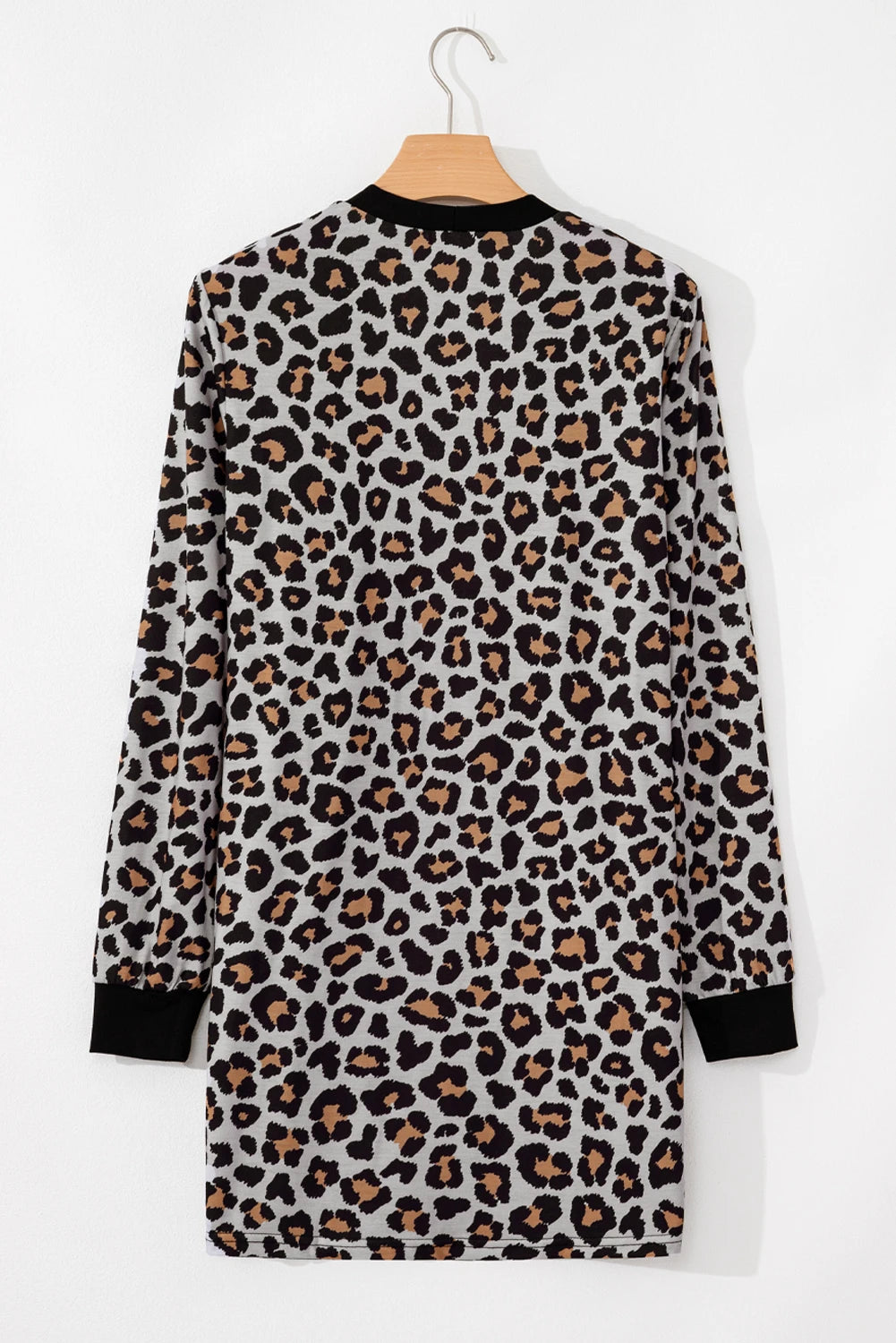 Urban Safari Patched Pocket Open Cardigan