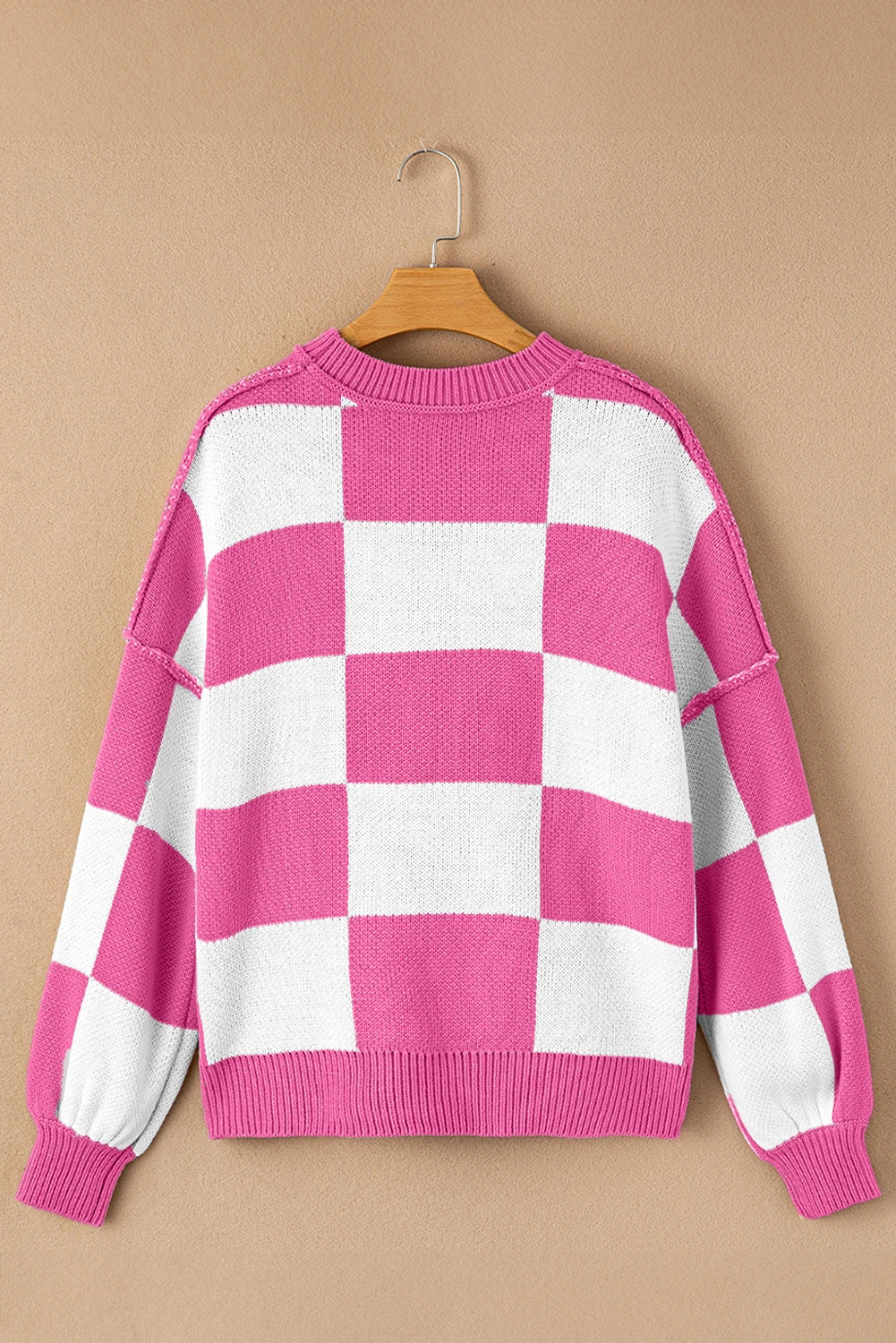 Juniper Pink Bishop Sleeve Sweater