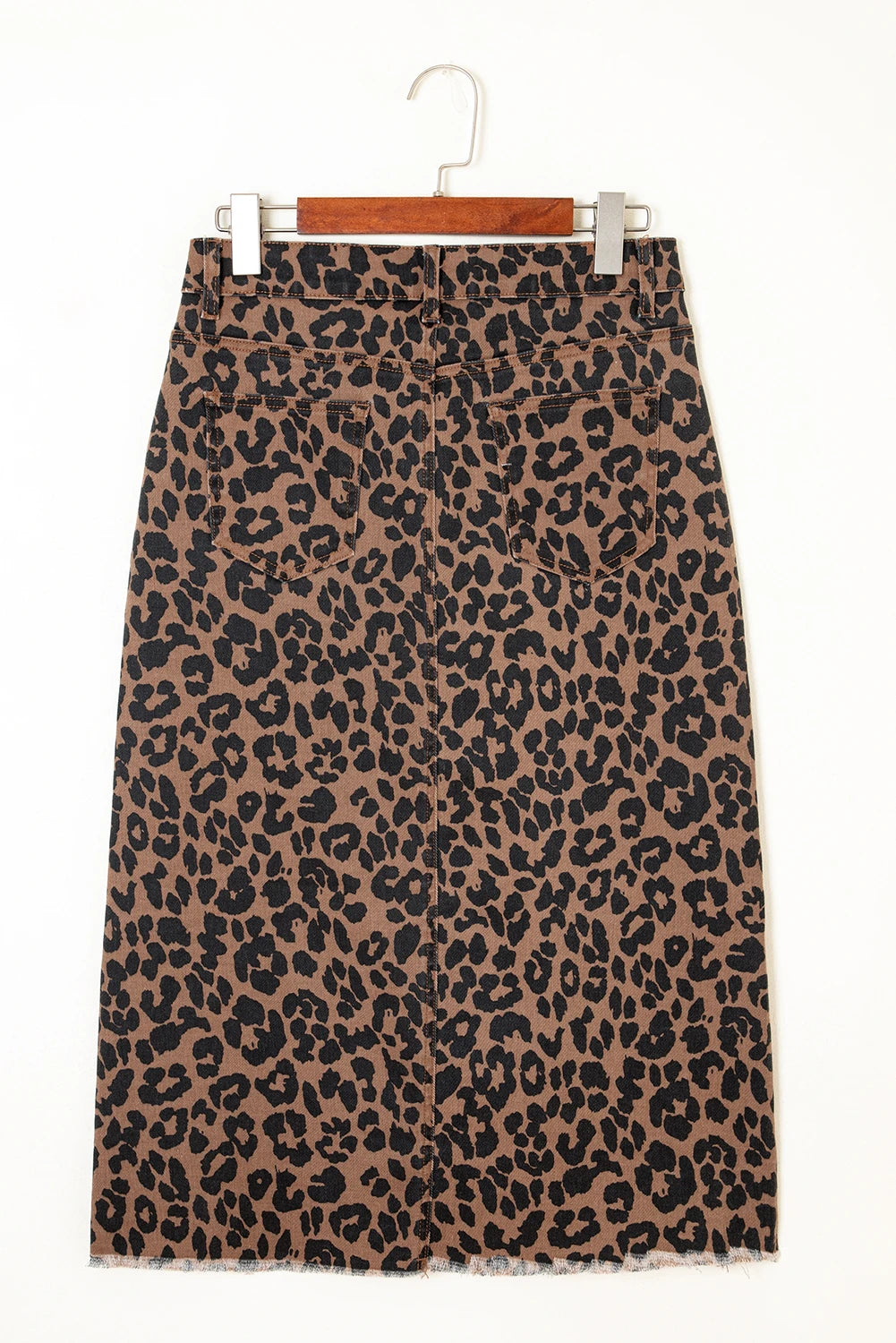 Piper Leopard Midi Skirt