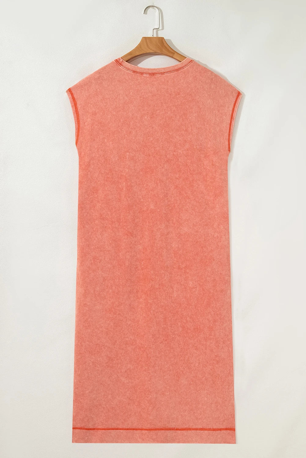 Harbour Carrot Wash Pocketed T-Shirt Midi Dress