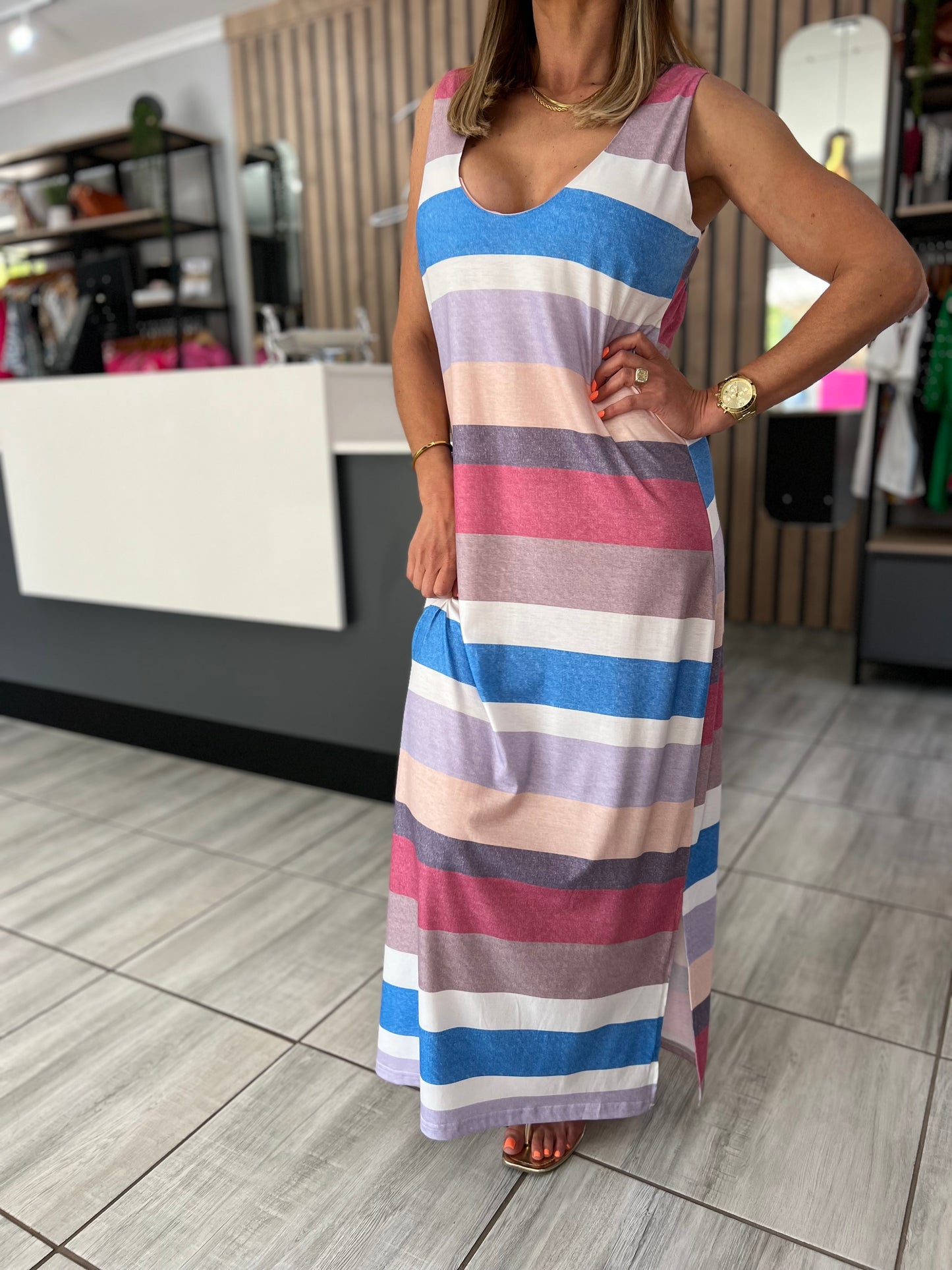 Kaleidoscope Midi Dress