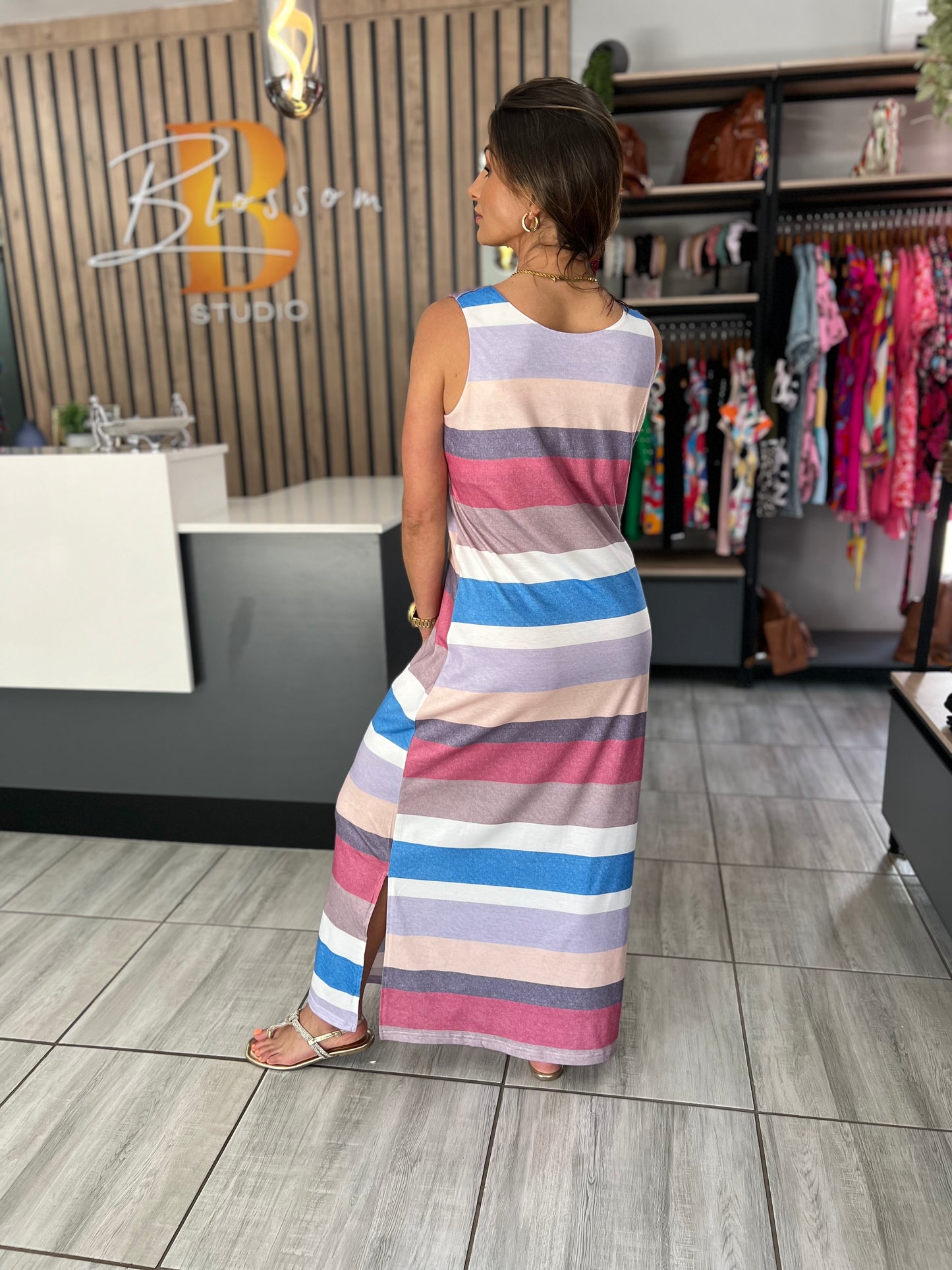 Kaleidoscope Midi Dress