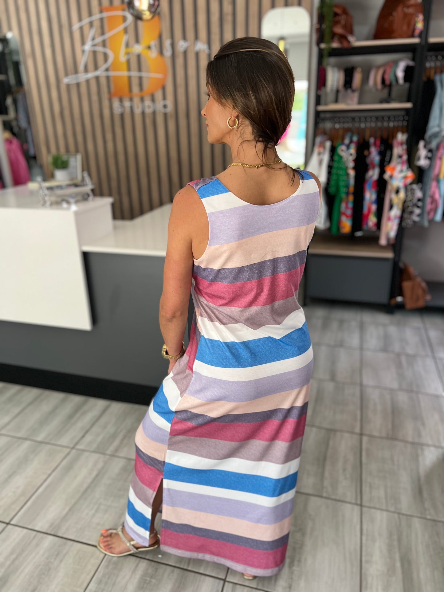 Kaleidoscope Midi Dress