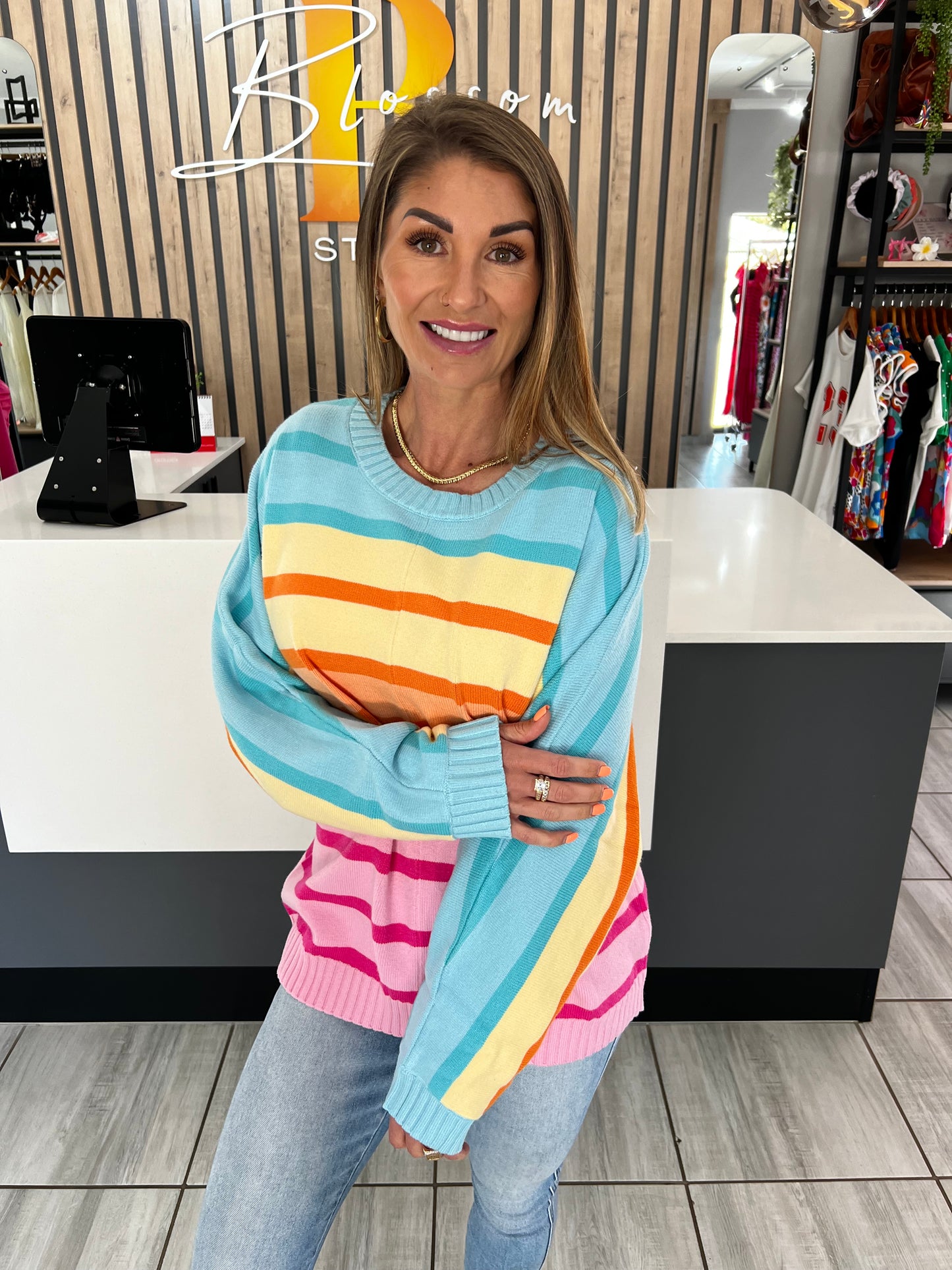 Sunset Sorbet Sweater