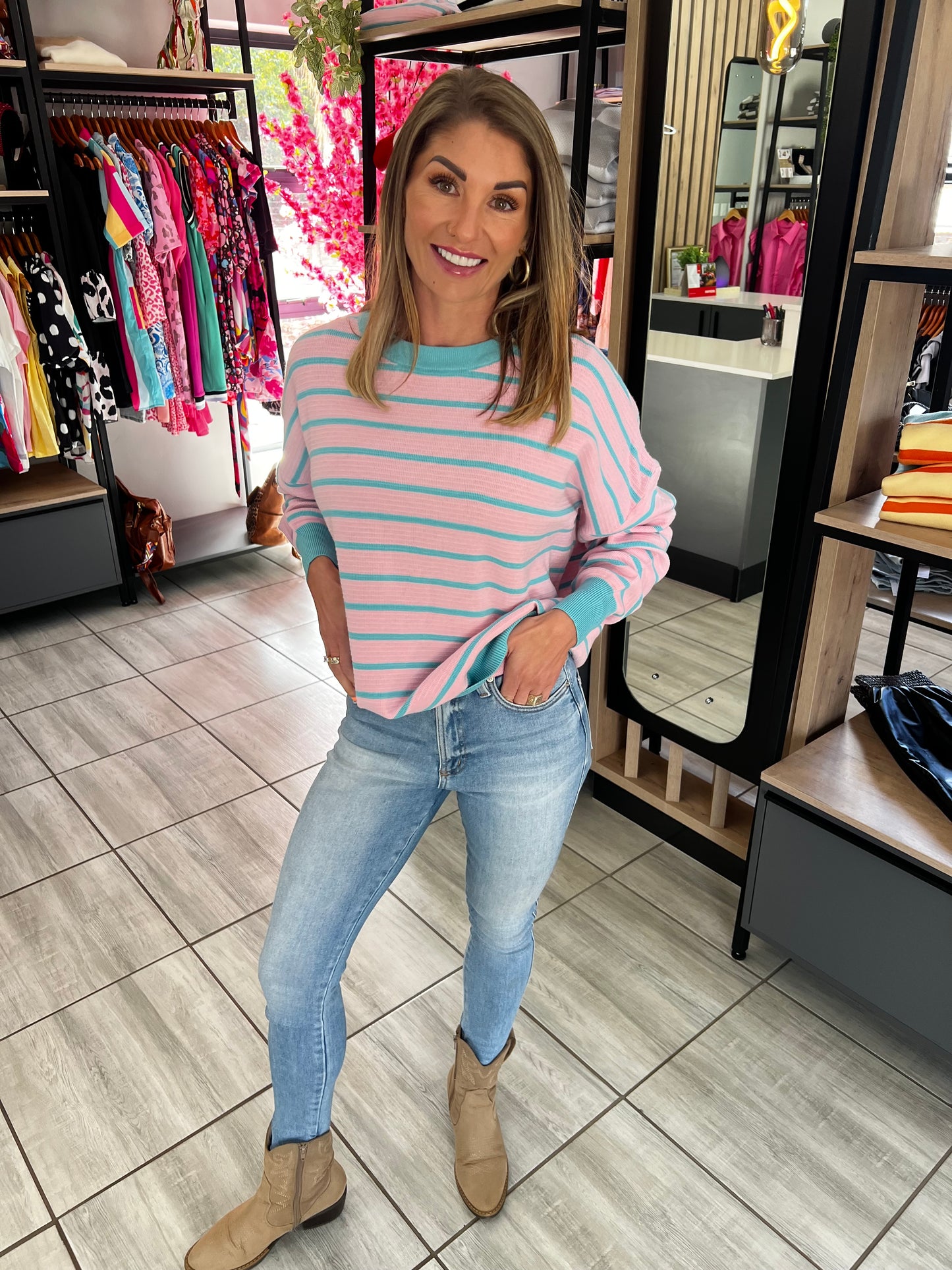Cotton Candy Sweater