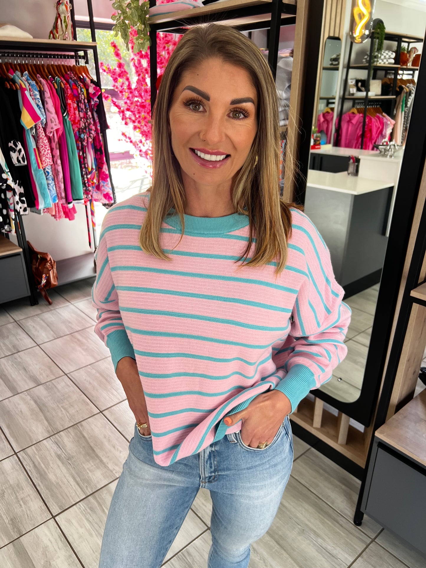 Cotton Candy Sweater