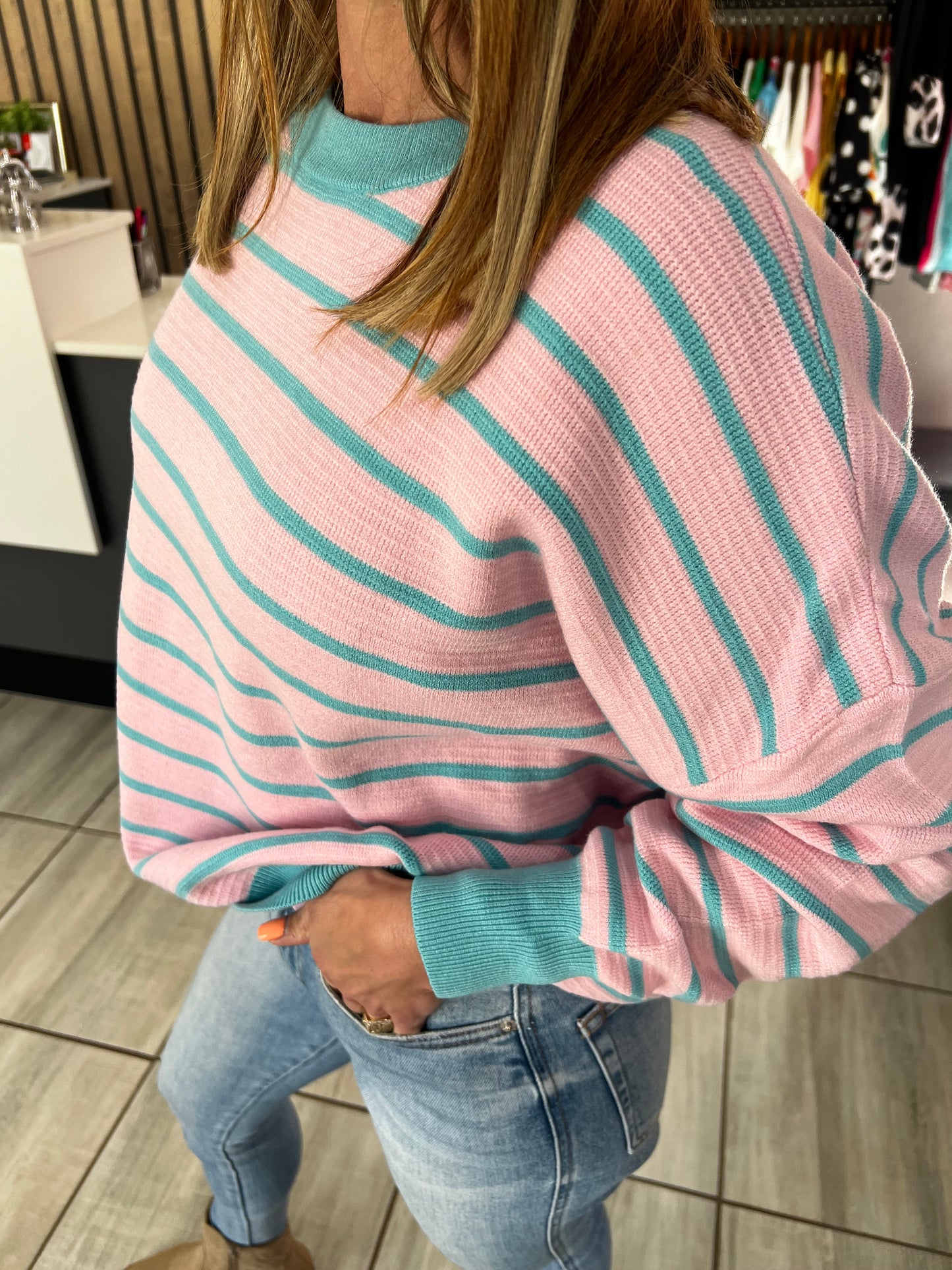 Cotton Candy Sweater